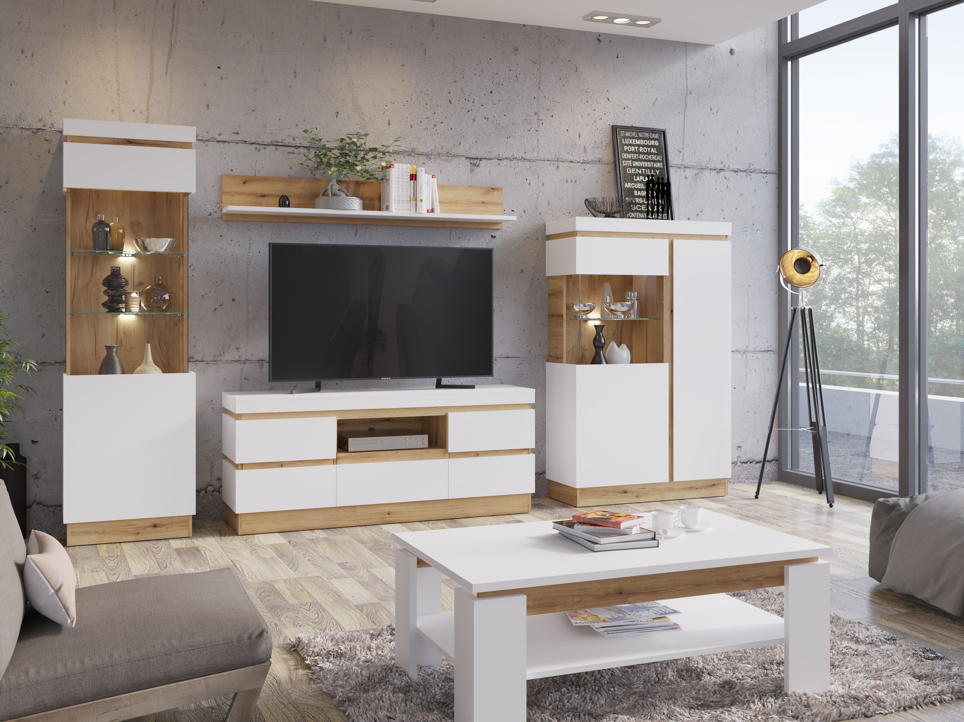 Parete attrezzata Numeri 123