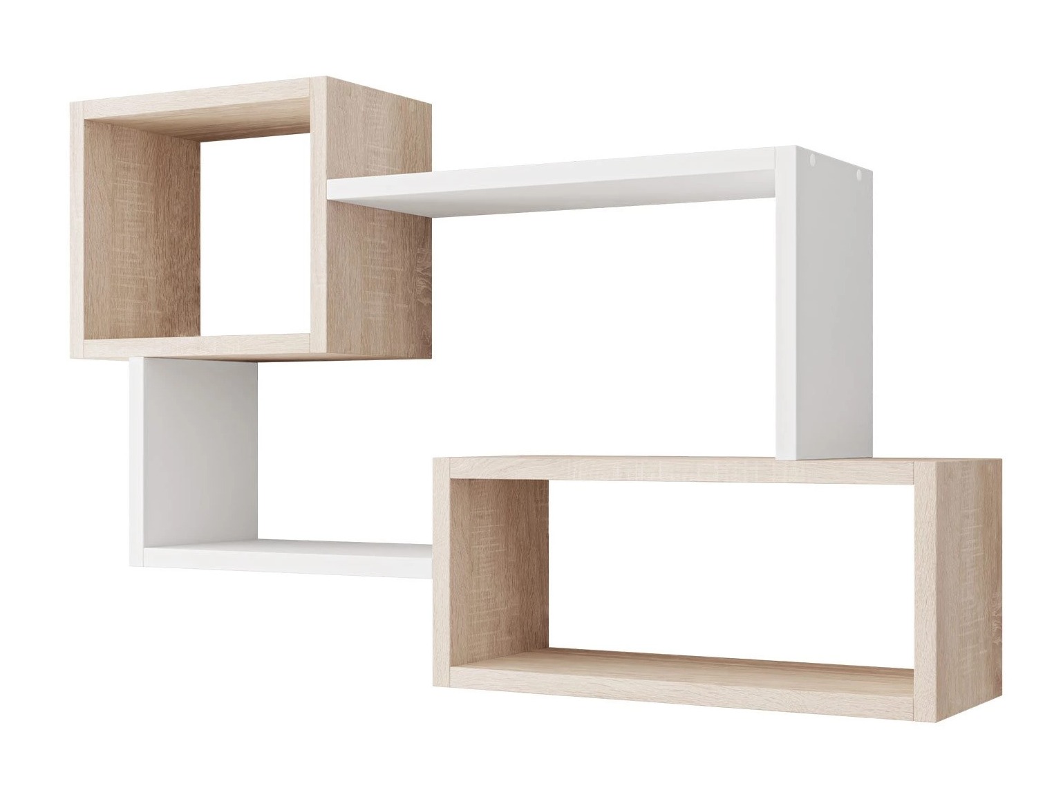 Mensola Lexicon II (Sonoma quercia + Bianco)