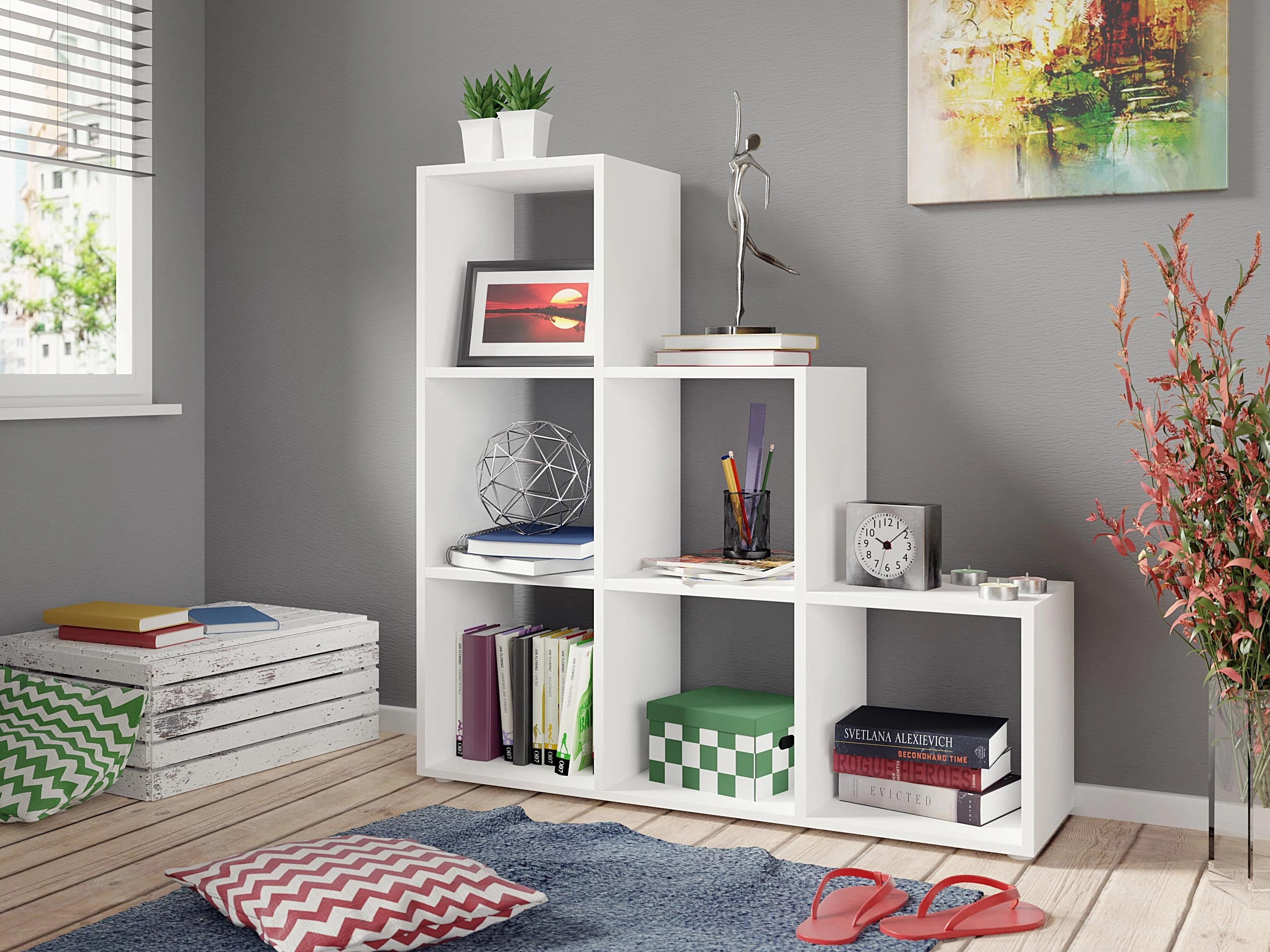 Scaffale Lexicon (Bianco)