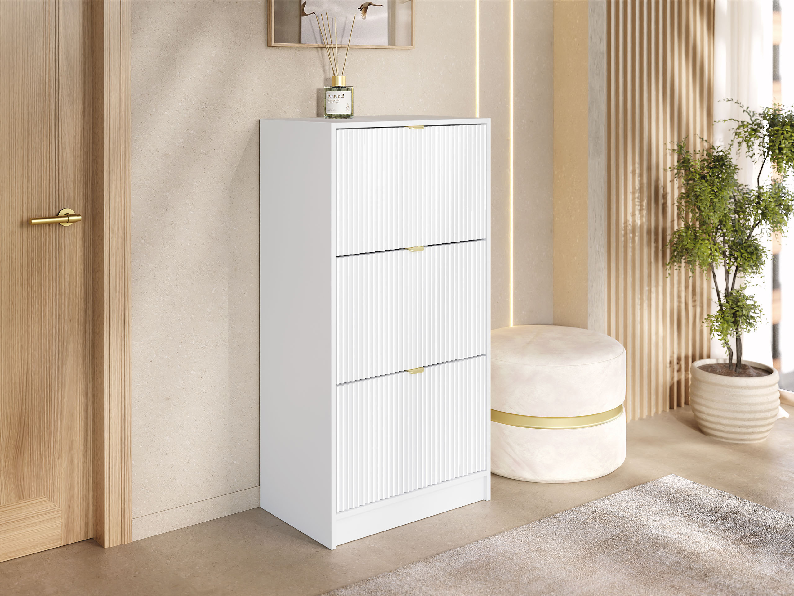 Scarpiera Comfivo Velal III (Bianco)