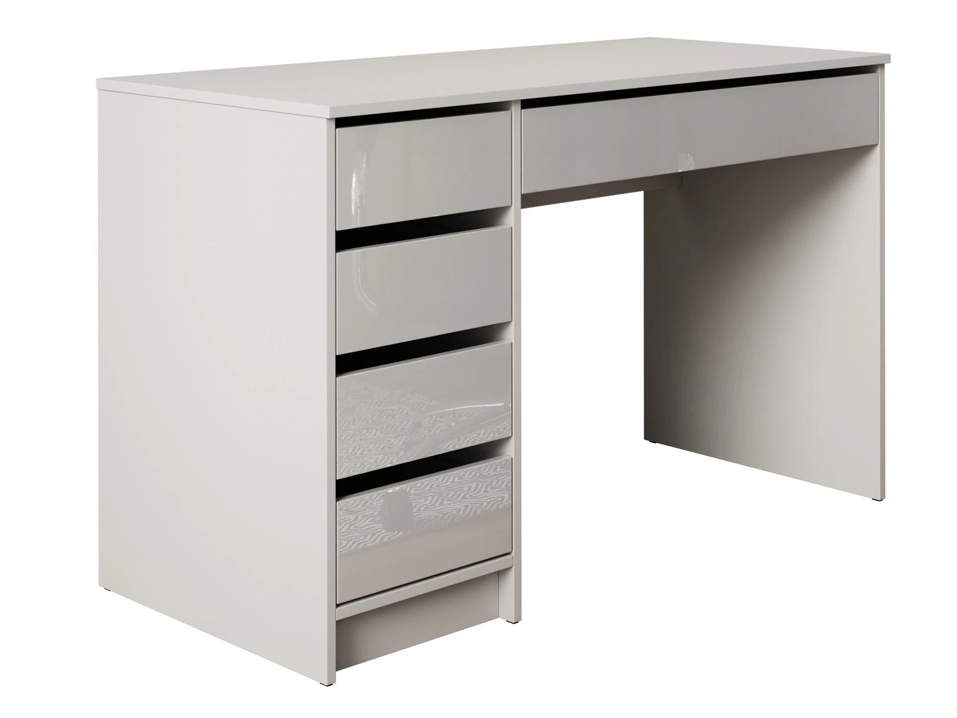 Scrivania da ufficio Comfivo Terros I (Bianco + Bianco lucido)
