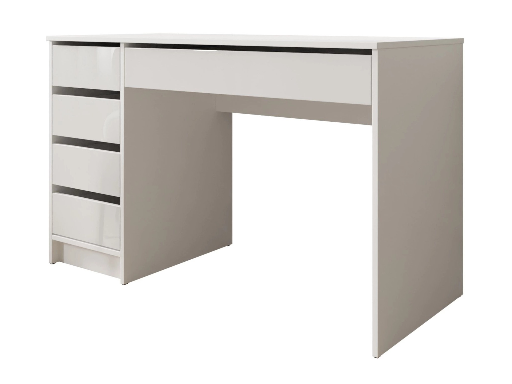 Scrivania da ufficio Comfivo Terros I (Bianco + Bianco lucido)