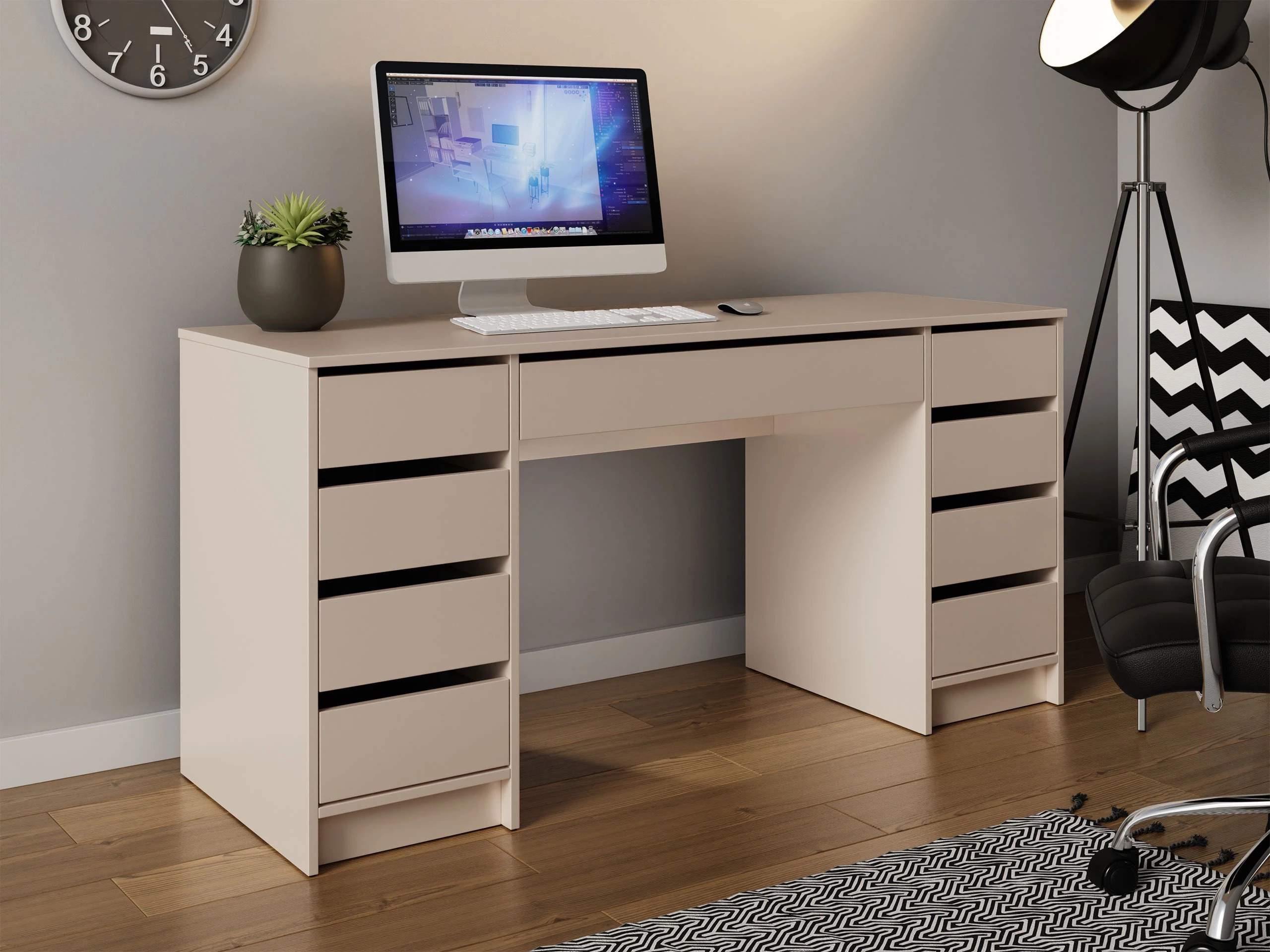 Scrivania da ufficio Comfivo Terros II (Beige)