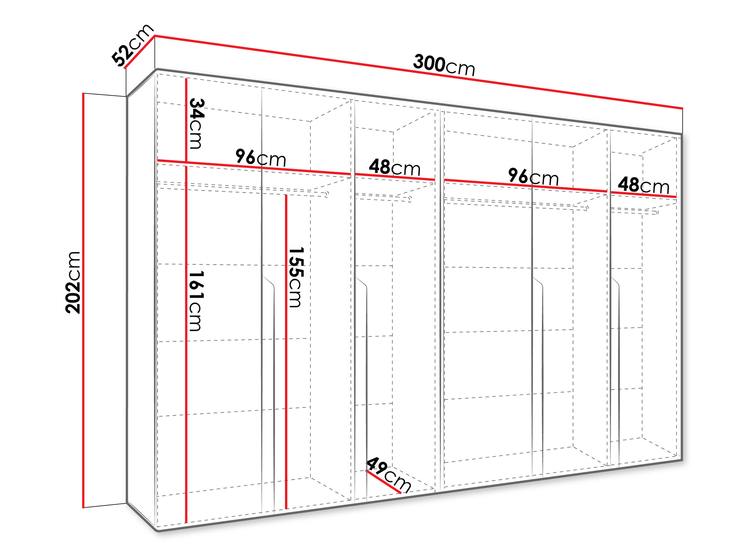 Armadio Hartford 583 (Cachemire)