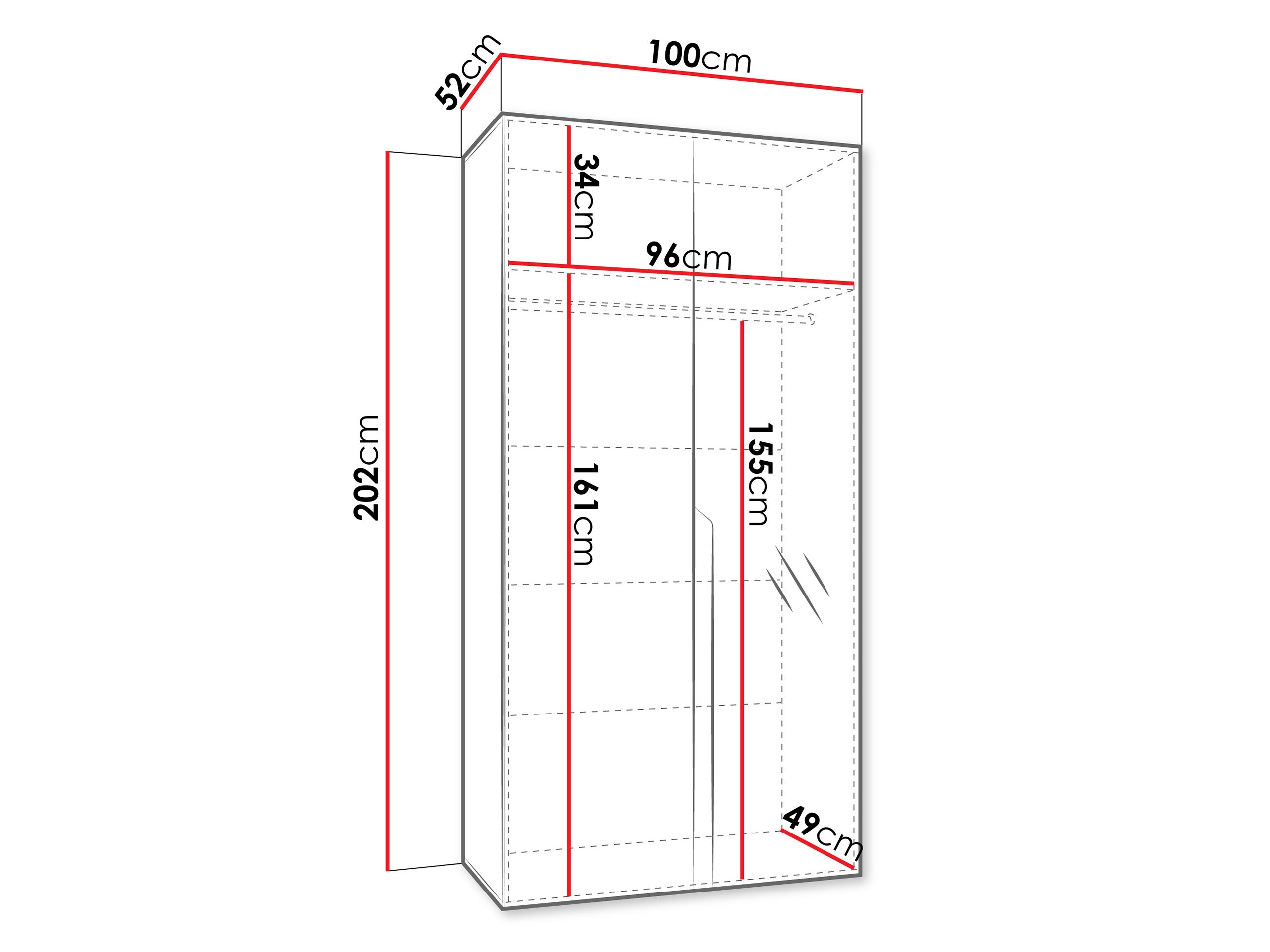 Armadio Hartford 584 (Cachemire)