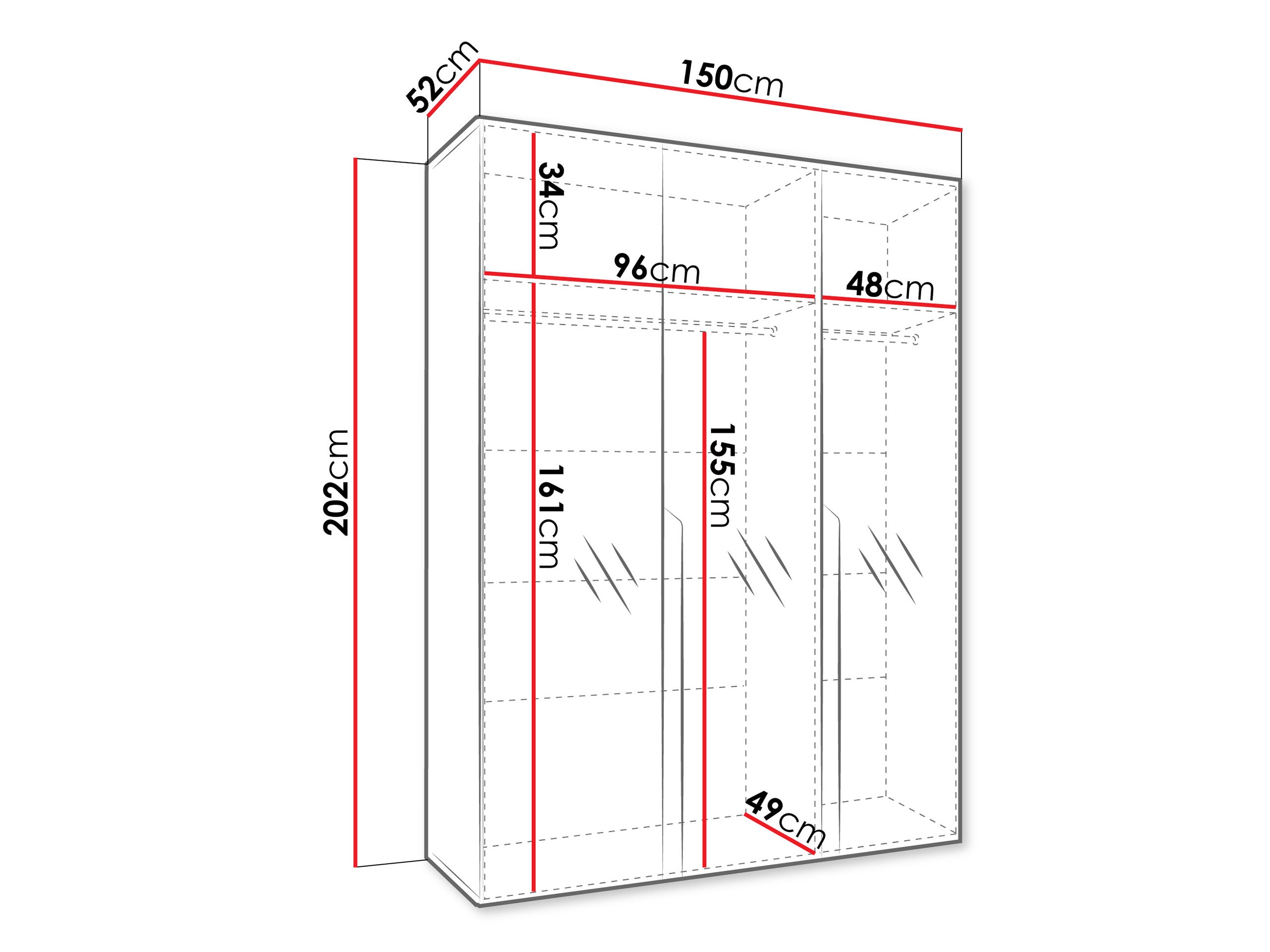 Armadio Hartford 590 (Cachemire)