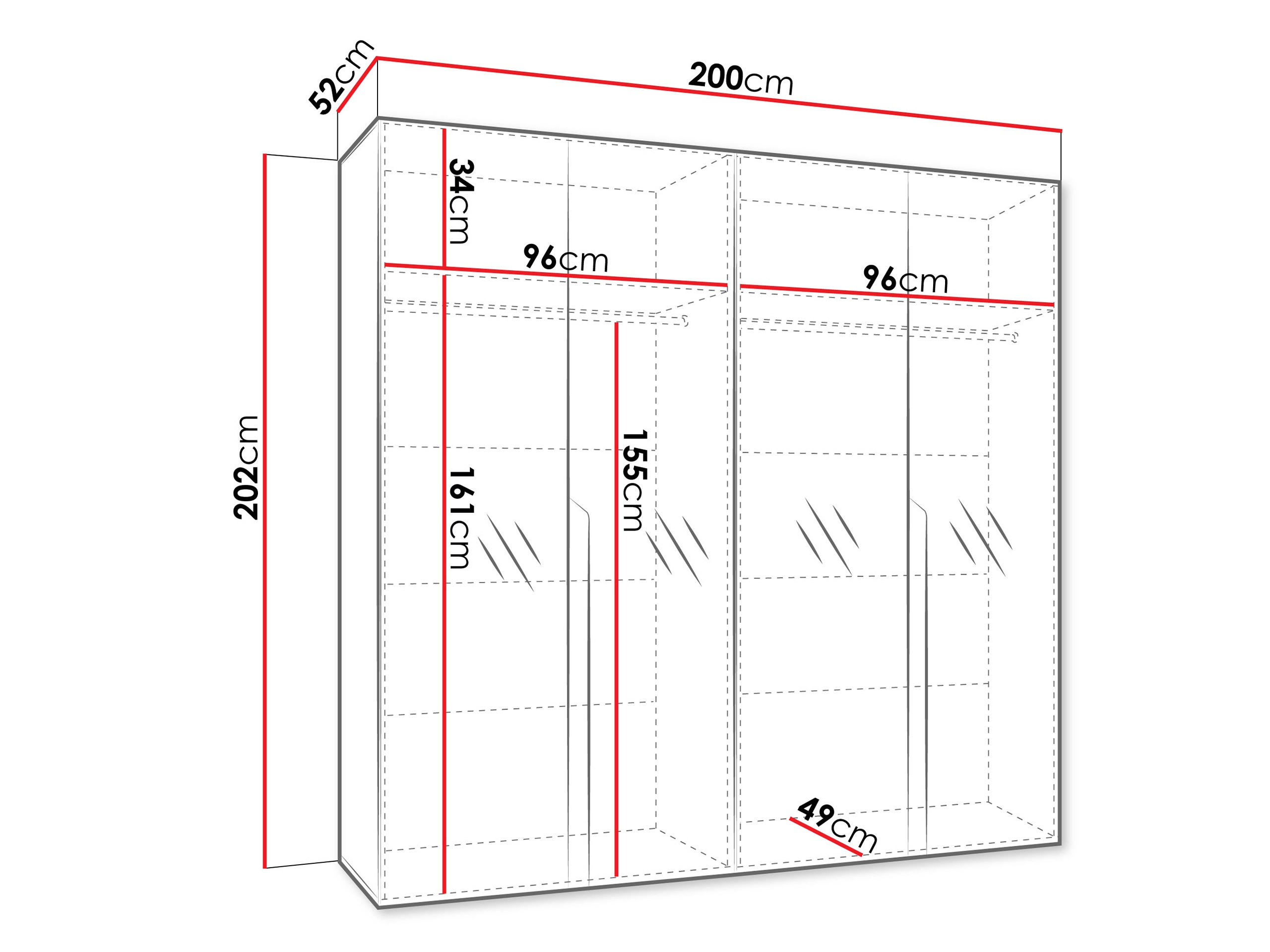 Armadio Hartford 591 (Cachemire)