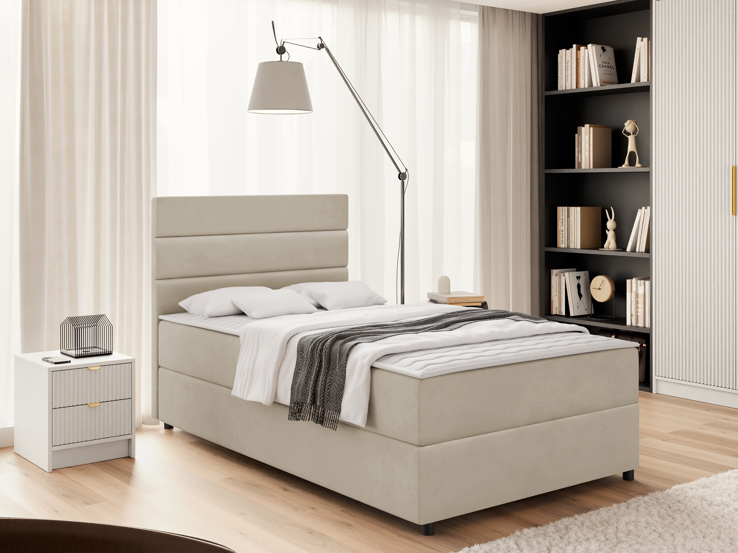 Letto continentale Delphio (Manila 02)