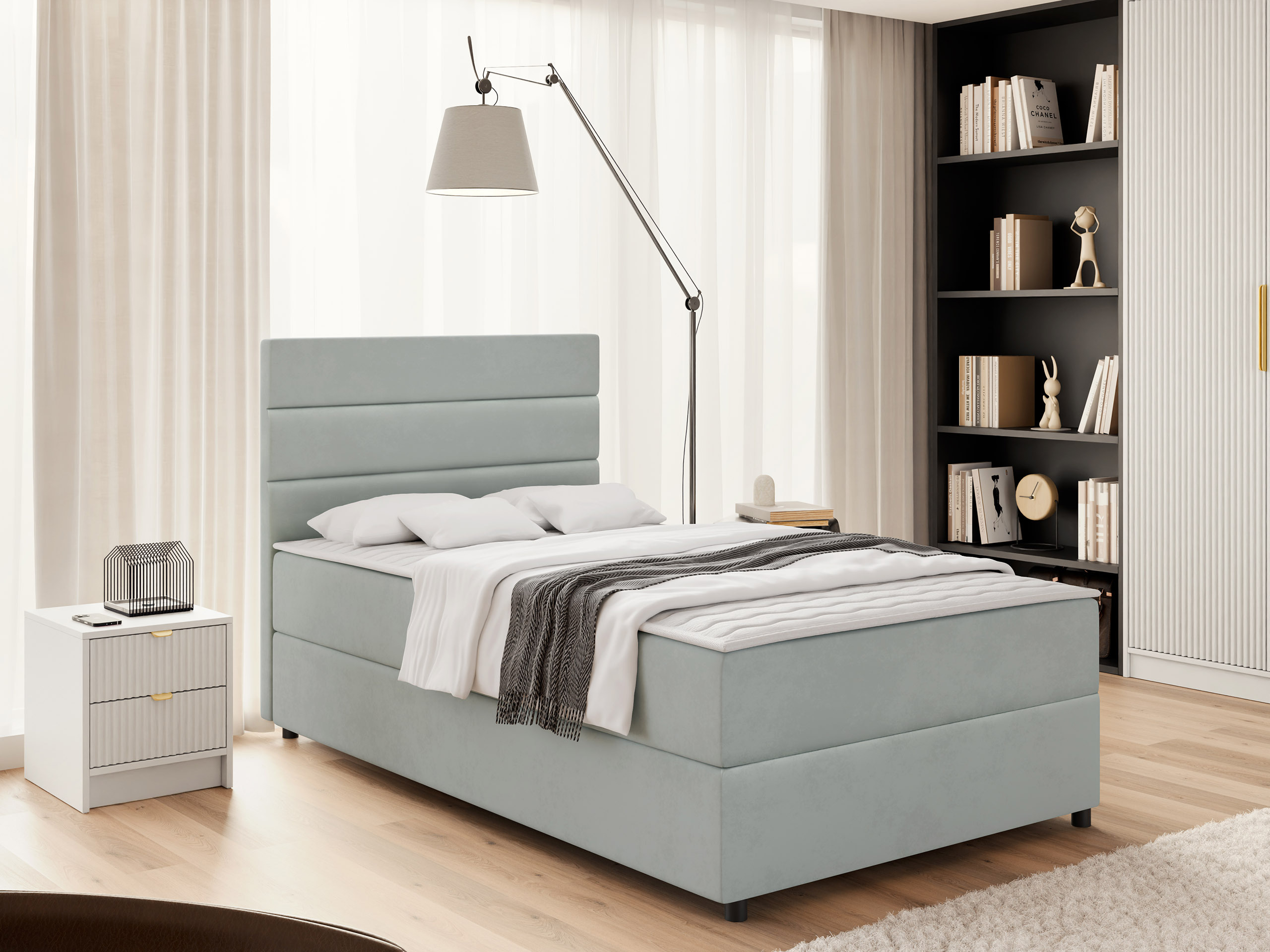Letto continentale Delphio (Manila 14)