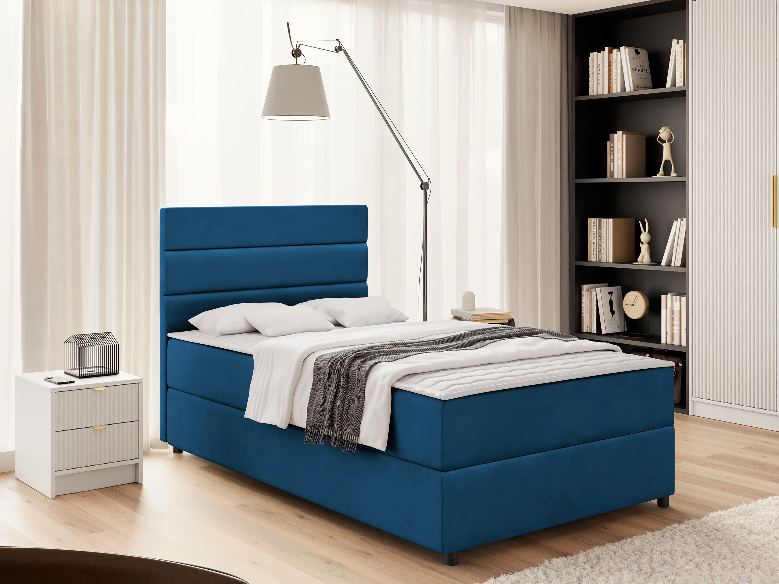 Letto continentale Delphio (Manila 26)