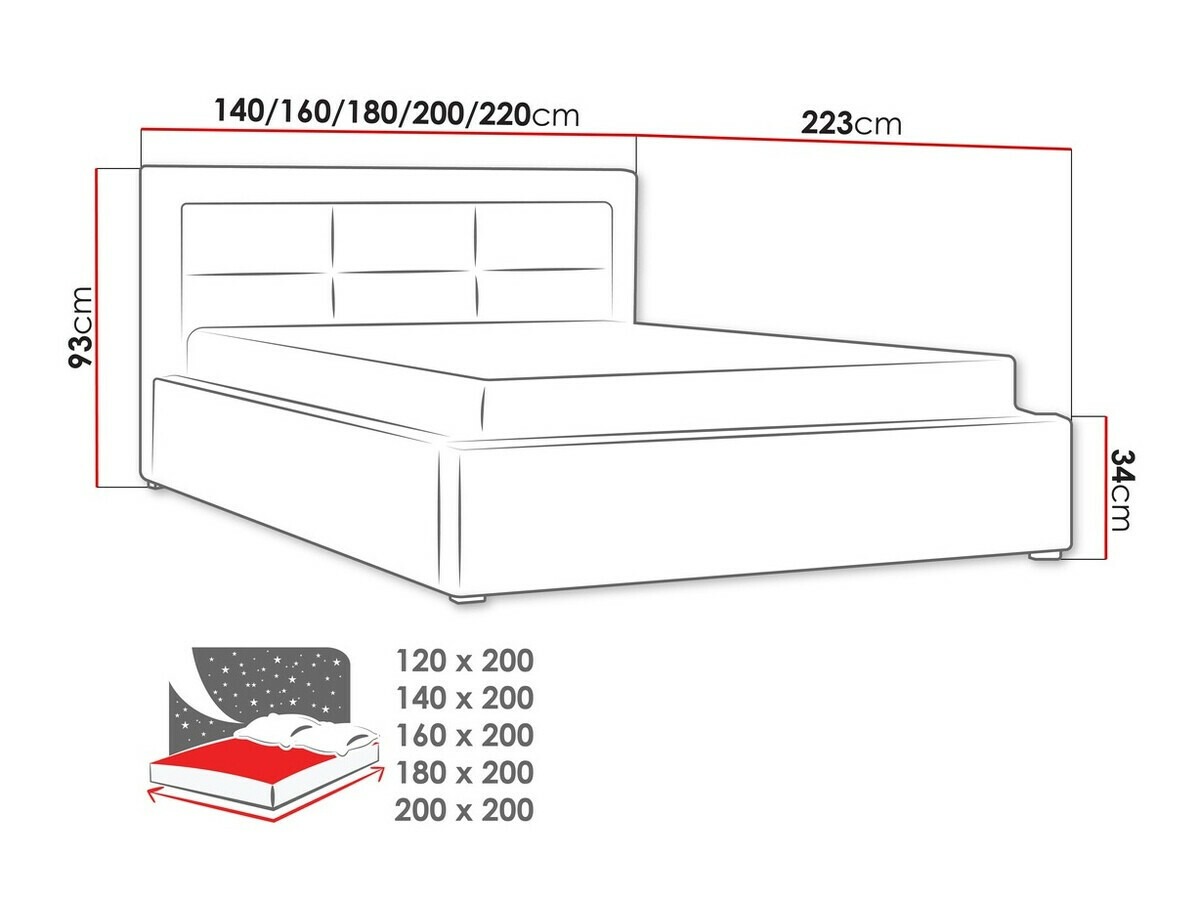 Letto Pomona 103 (Victoria 14 868)