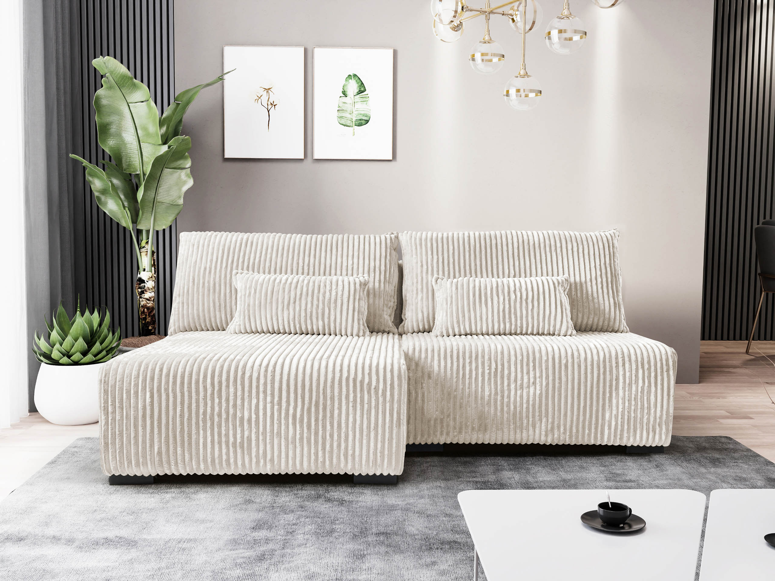 Divano angolare TrendyNest Fenestal (Tilia 01)