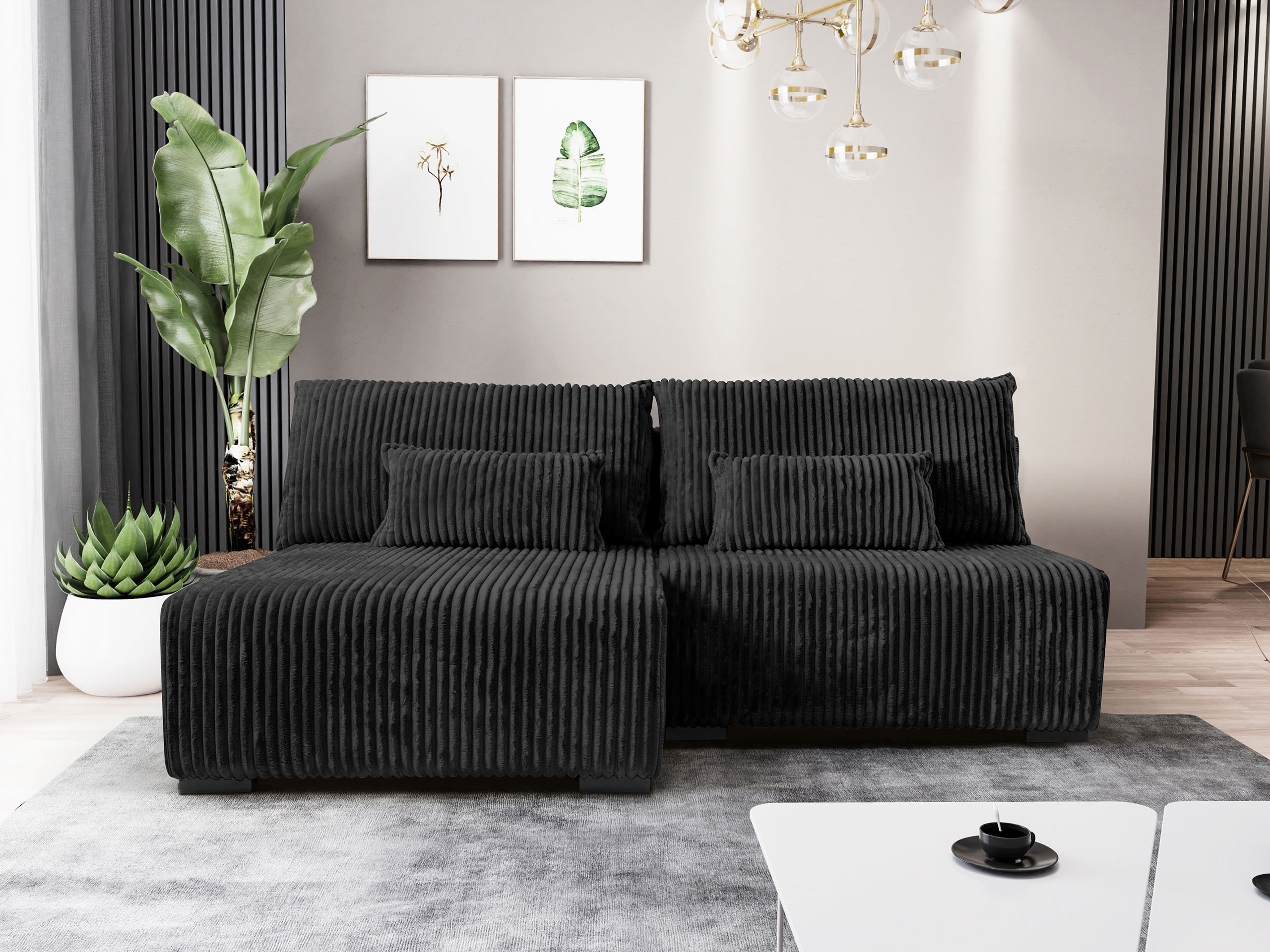Divano angolare TrendyNest Fenestal (Tilia 100)