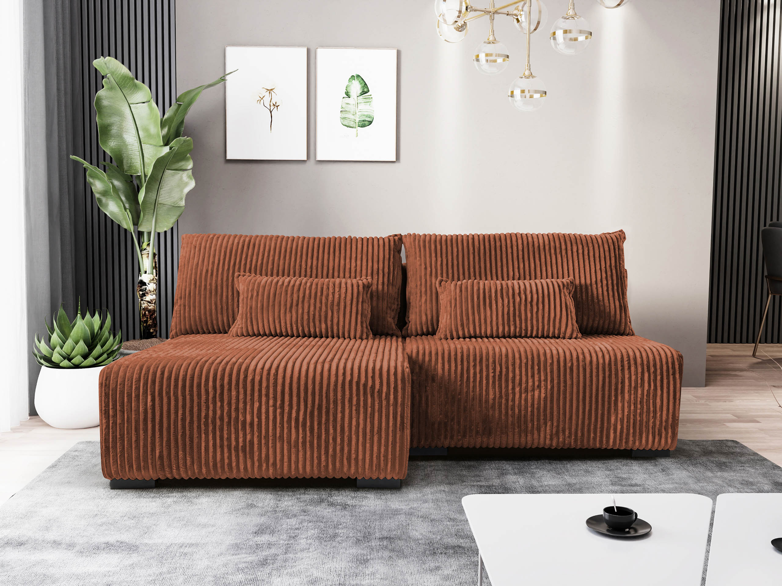 Divano angolare TrendyNest Fenestal (Tilia 52)