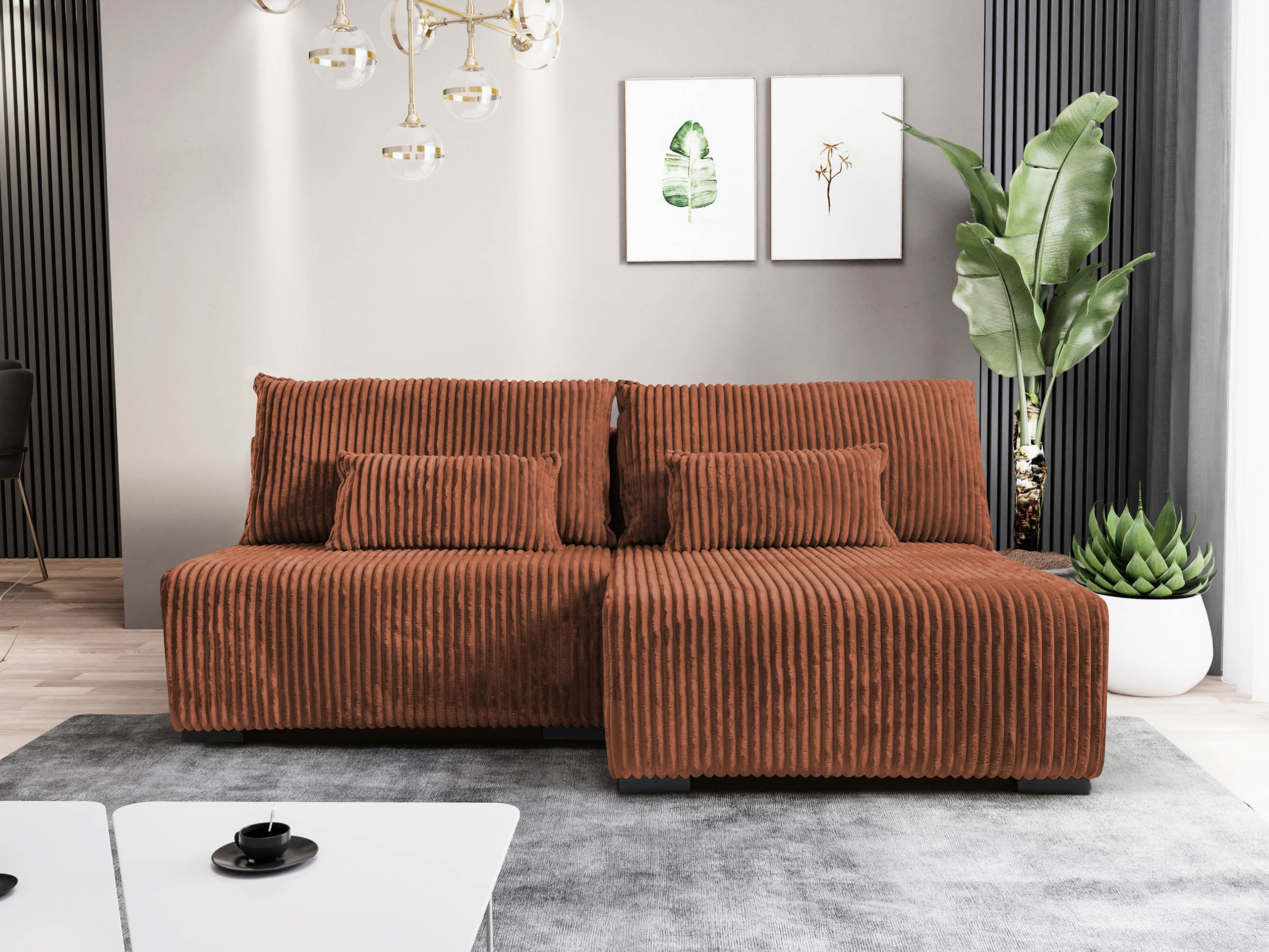 Divano angolare TrendyNest Fenestal (Tilia 52)