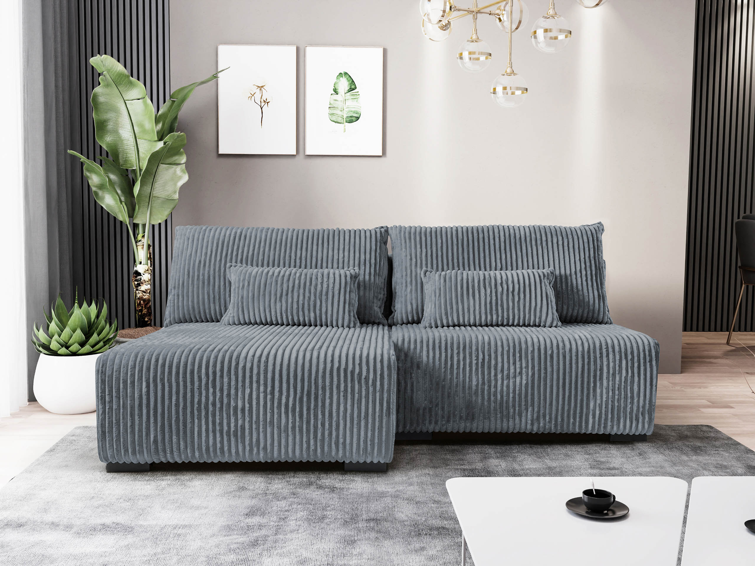Divano angolare TrendyNest Fenestal (Tilia 85)
