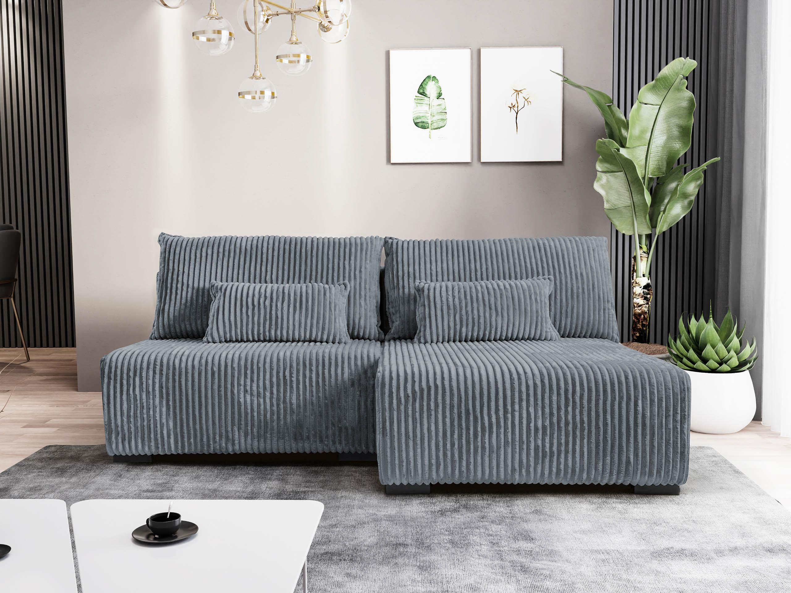 Divano angolare TrendyNest Fenestal (Tilia 85)