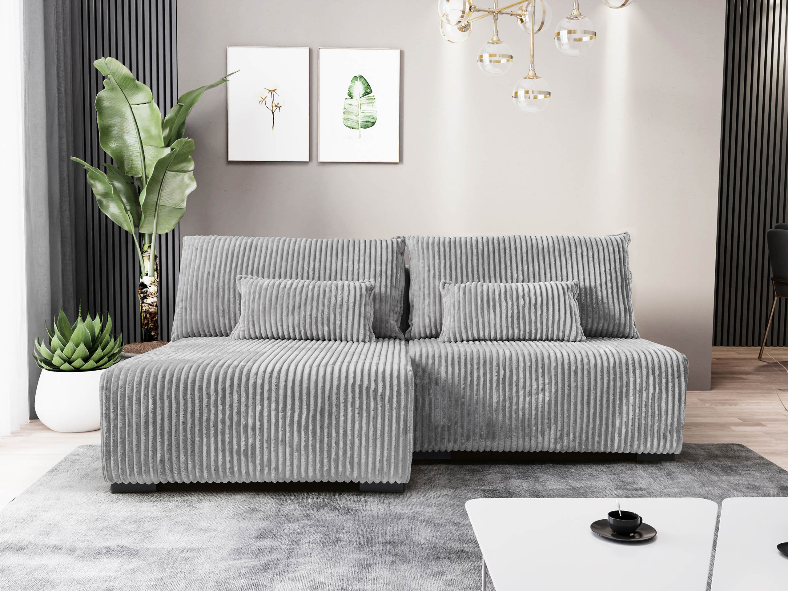Divano angolare TrendyNest Fenestal (Tilia 86)
