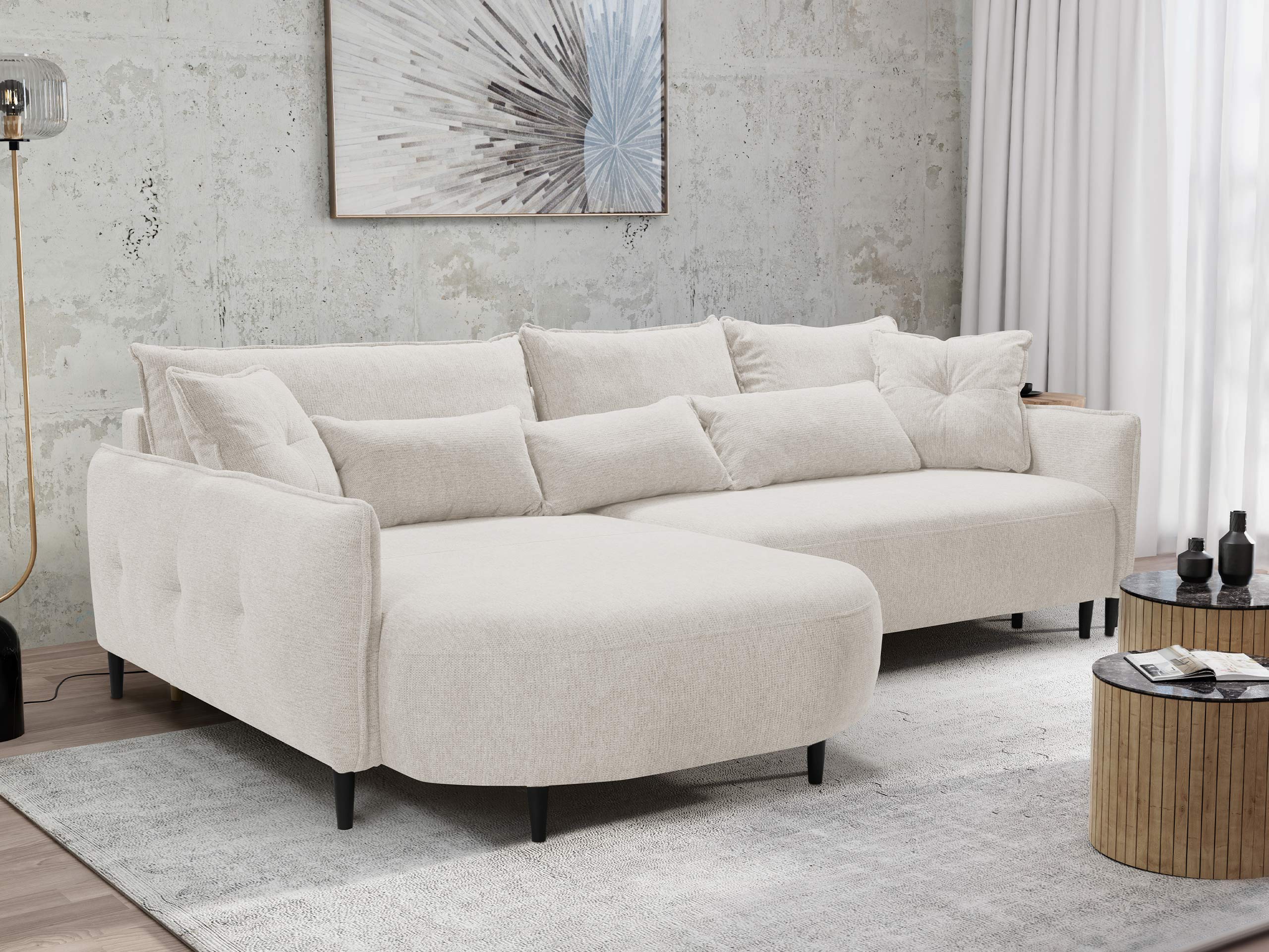 Divano angolare TrendyNest Prunal (Glow 01)