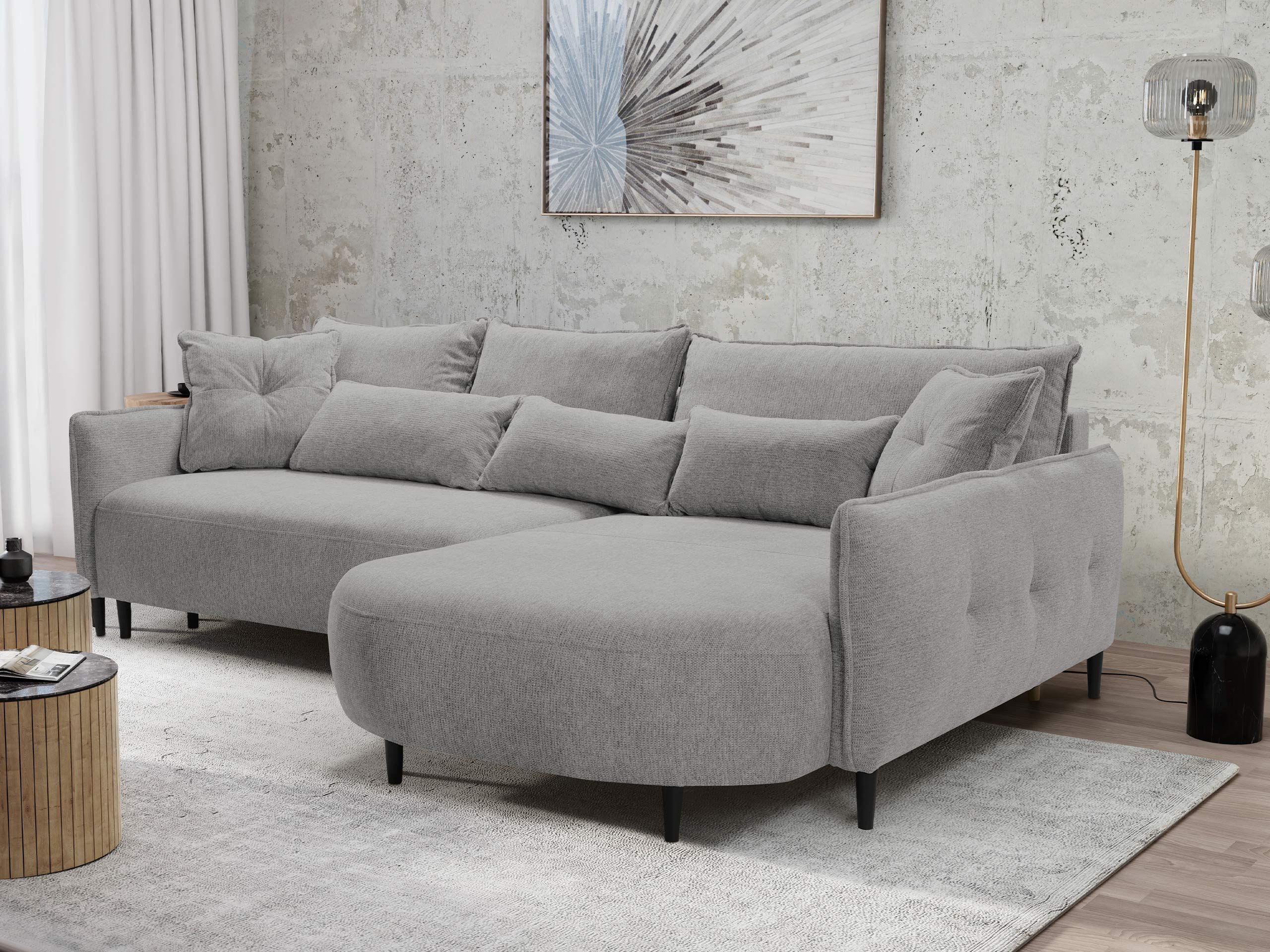 Divano angolare TrendyNest Prunal (Glow 05)