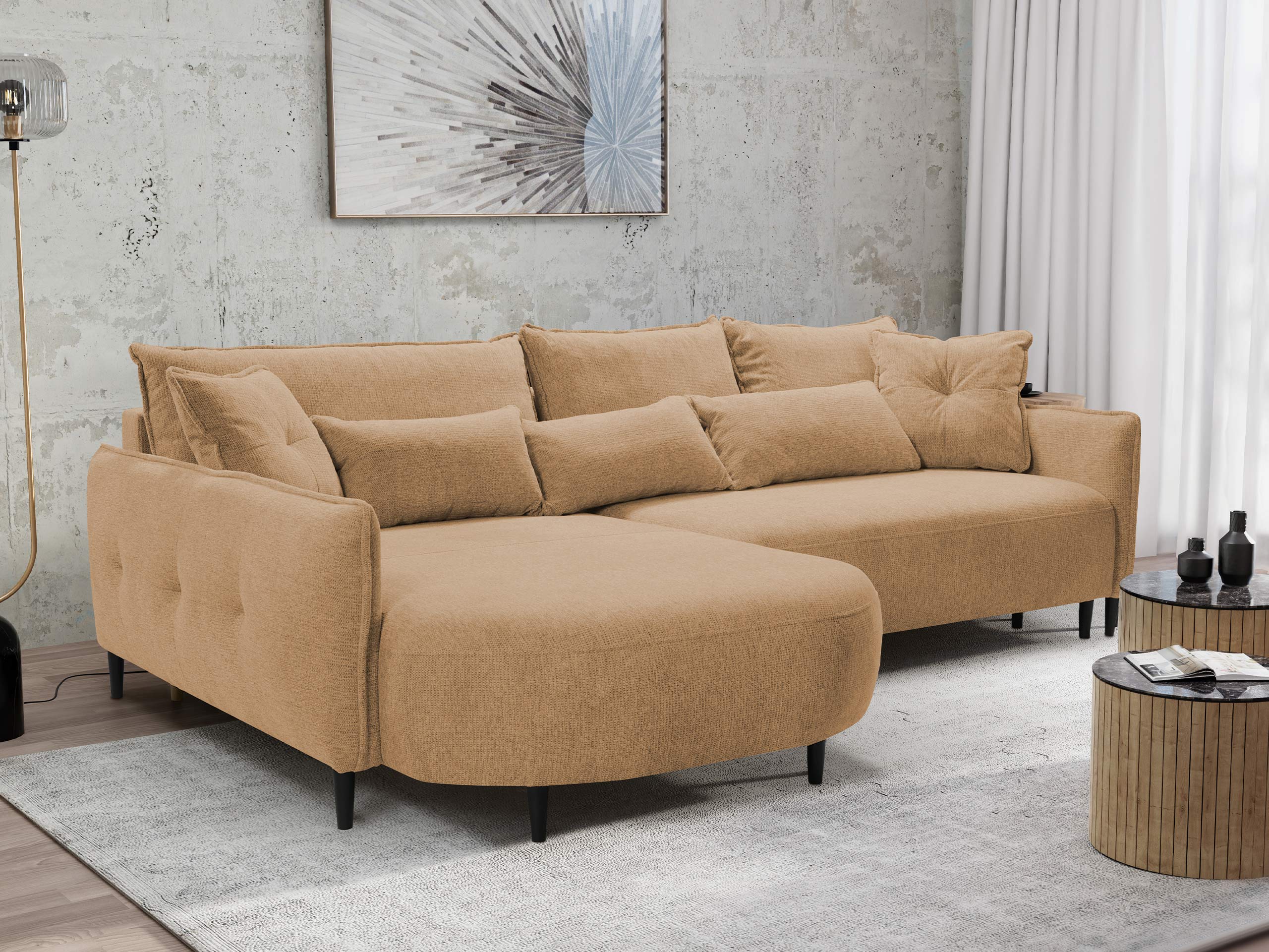 Divano angolare TrendyNest Prunal (Glow 07)