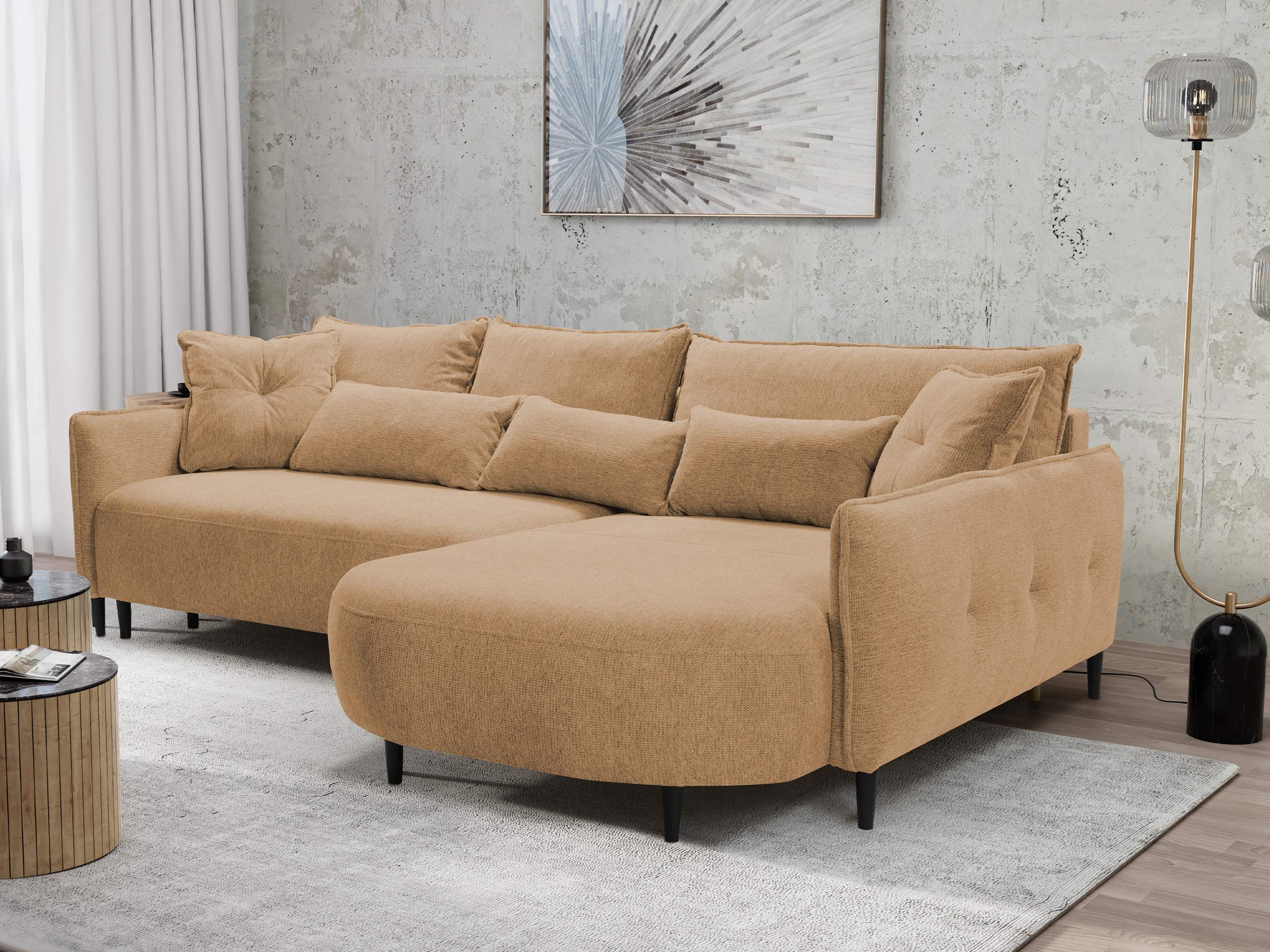 Divano angolare TrendyNest Prunal (Glow 07)