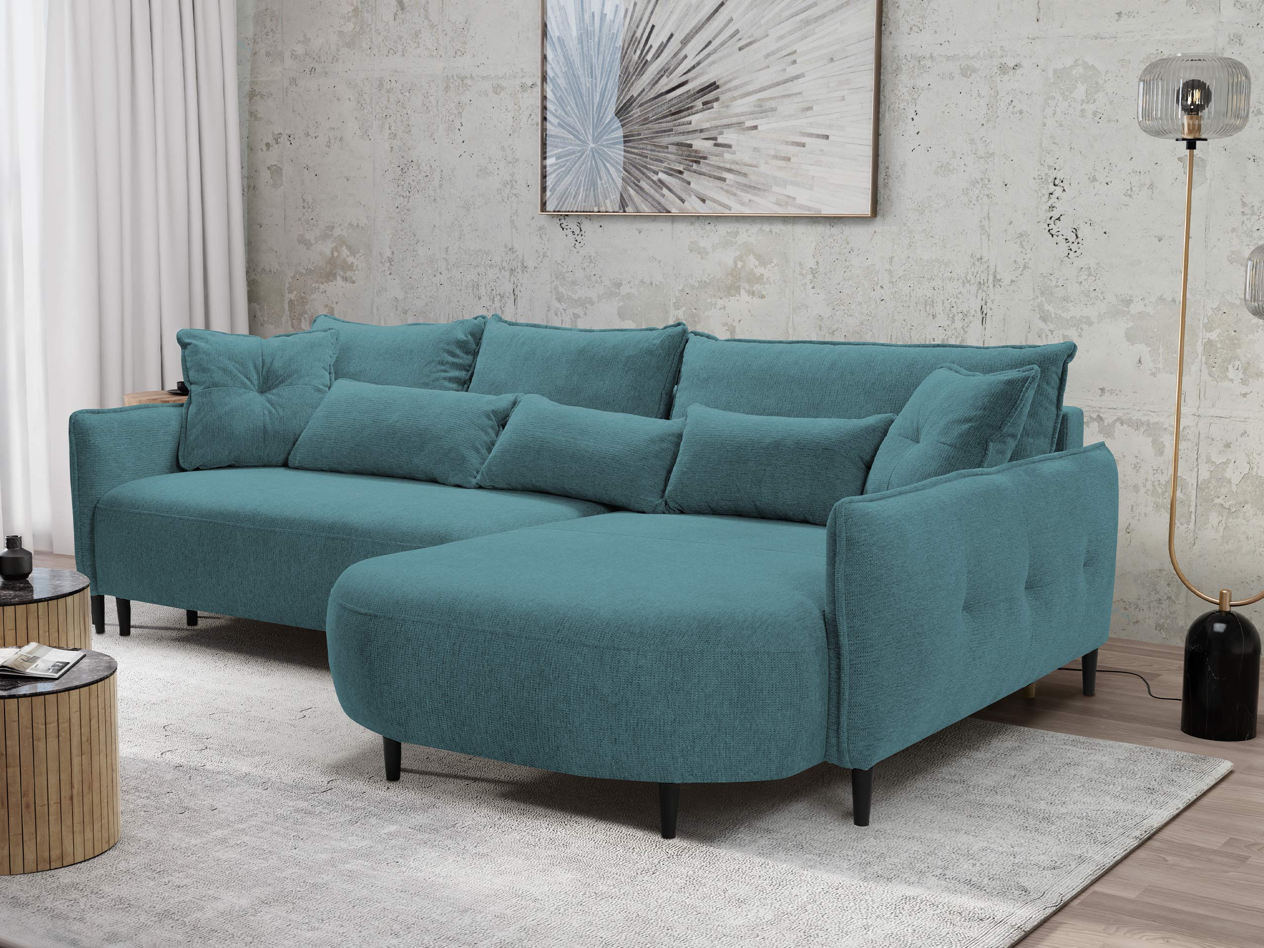 Divano angolare TrendyNest Prunal (Glow 12)