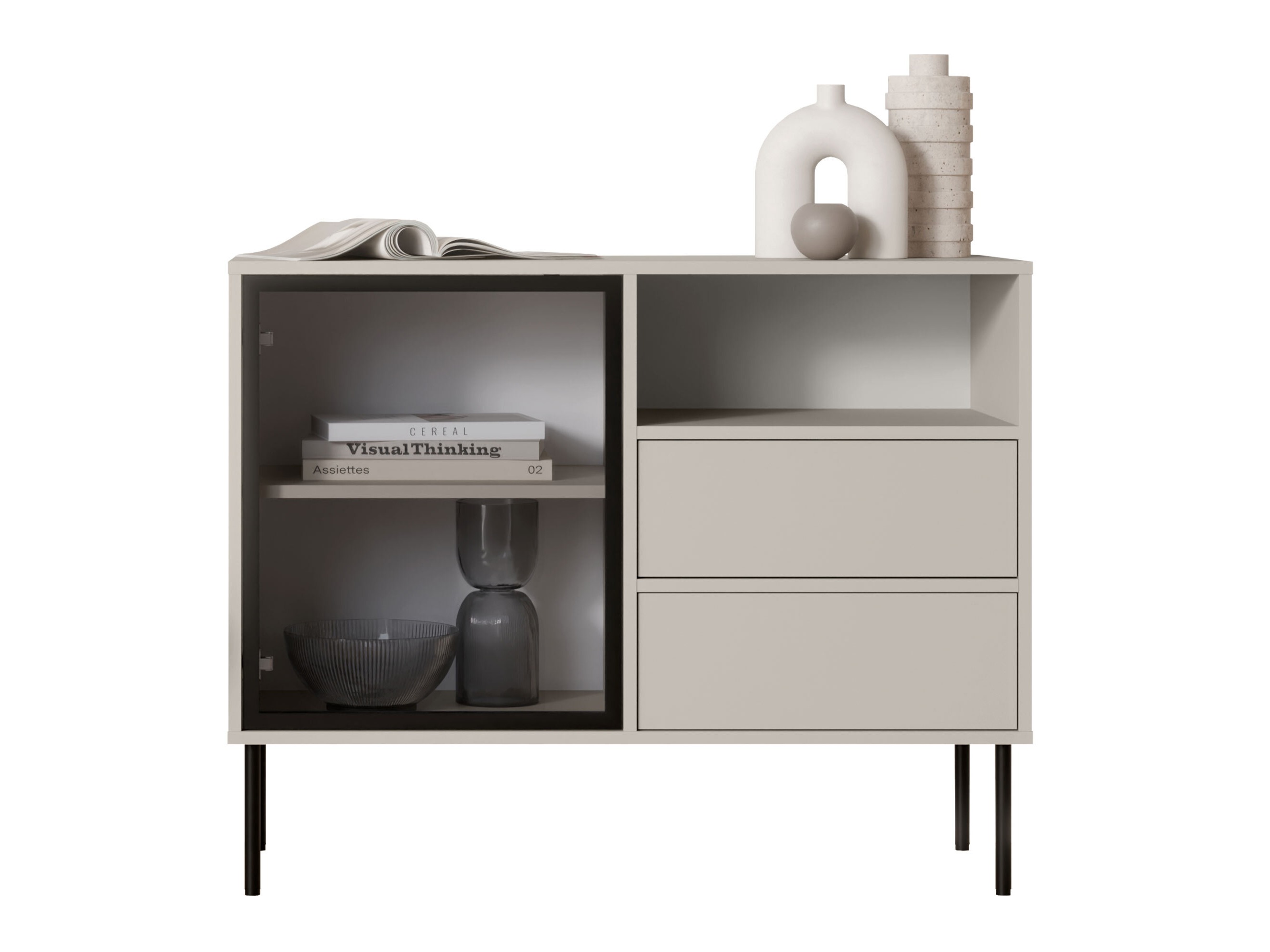 Cassettiera Merevai 100 (Cachemire)