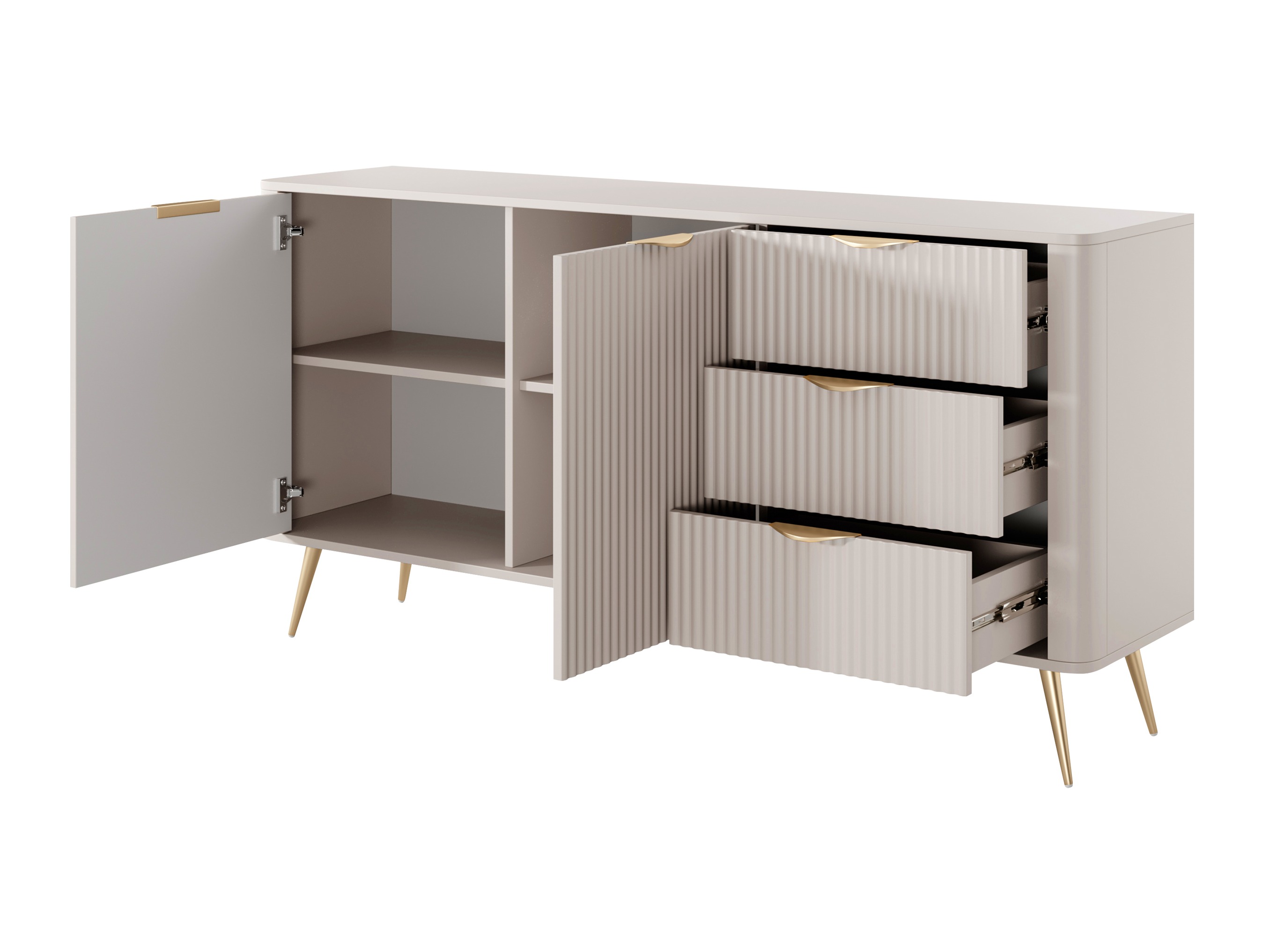 Cassettiera Lectum I (Bianco)