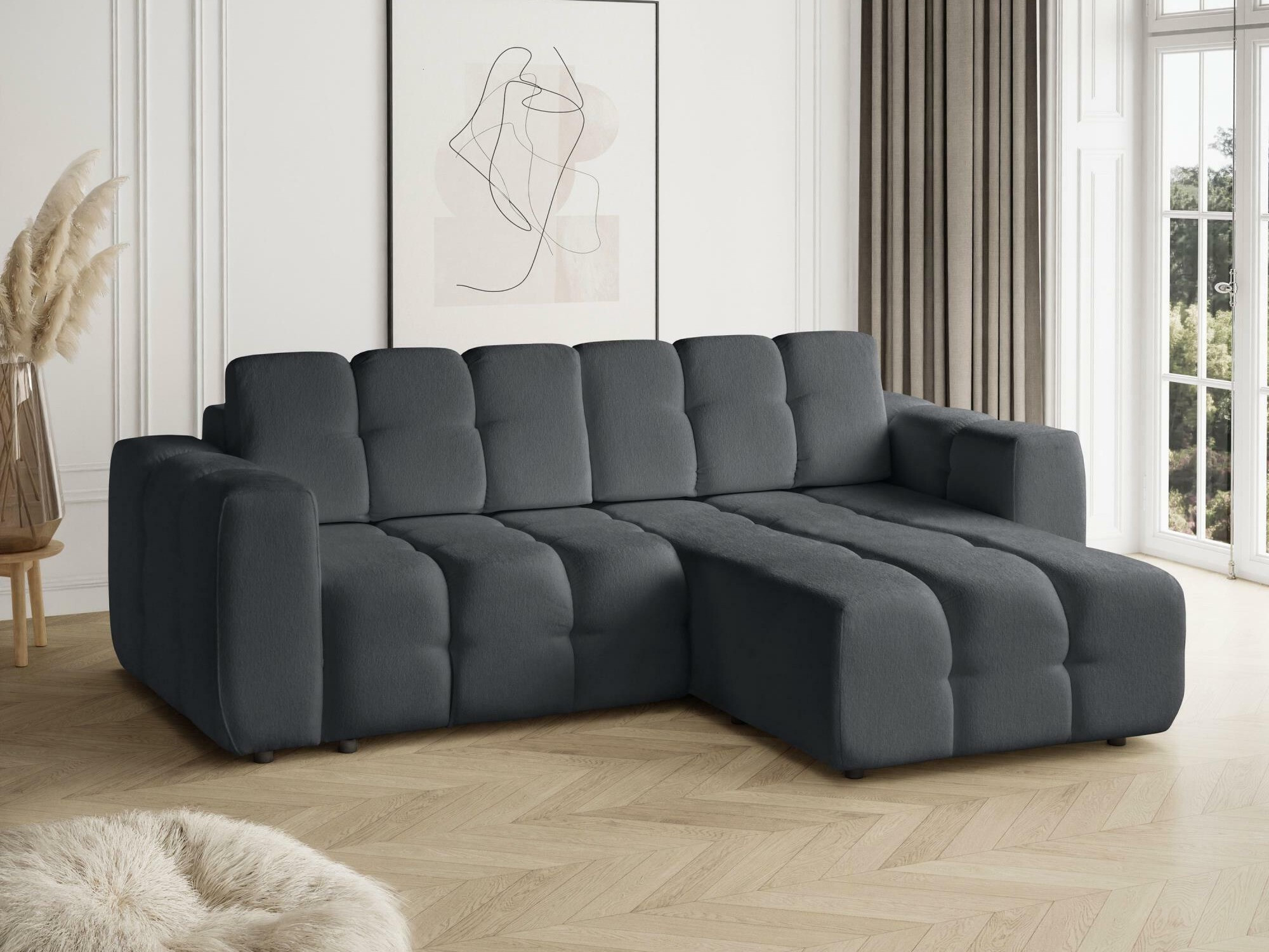 Divano angolare Margate 129 (Raven 16)