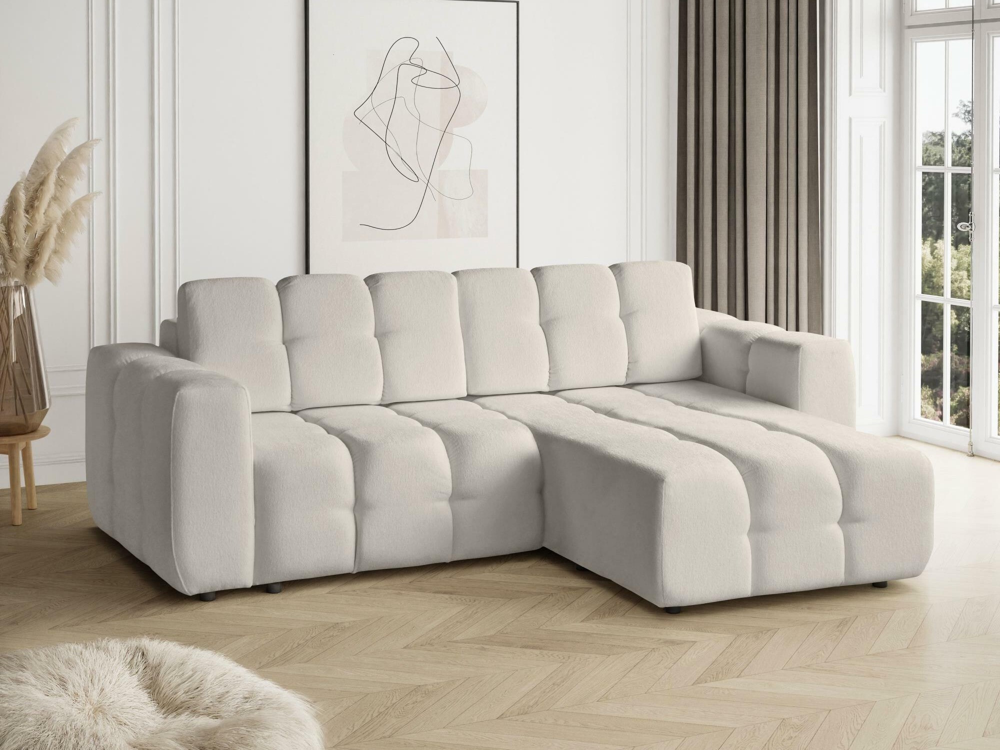 Divano angolare Margate 129 (Raven 22)
