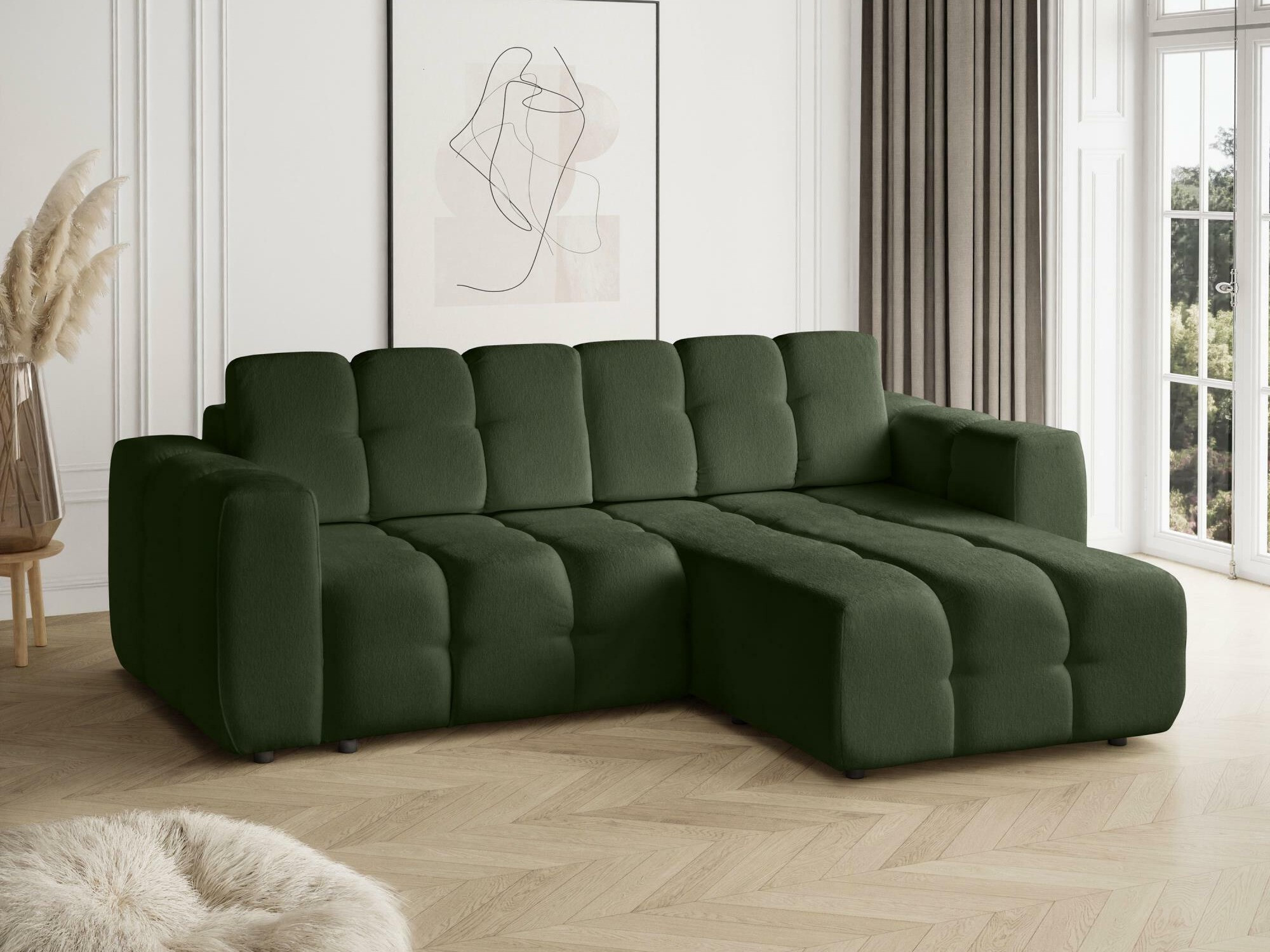 Divano angolare Margate 129 (Raven 78)