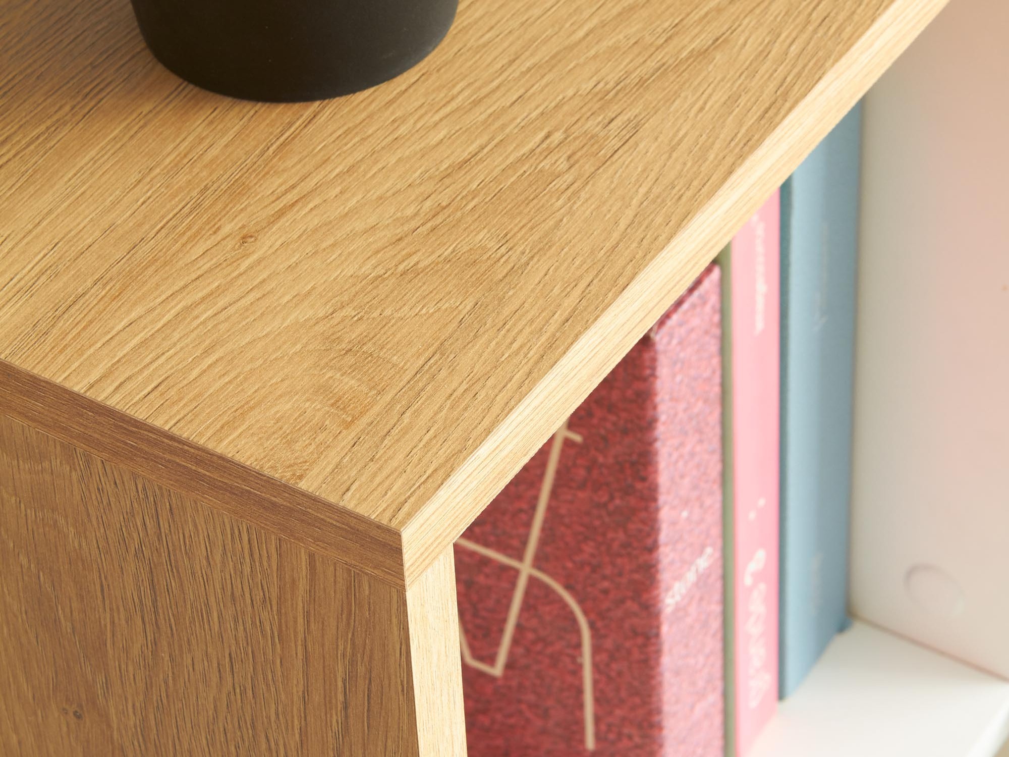 Scrivania da ufficio Houston 826 (Bianco + Quercia dorata)