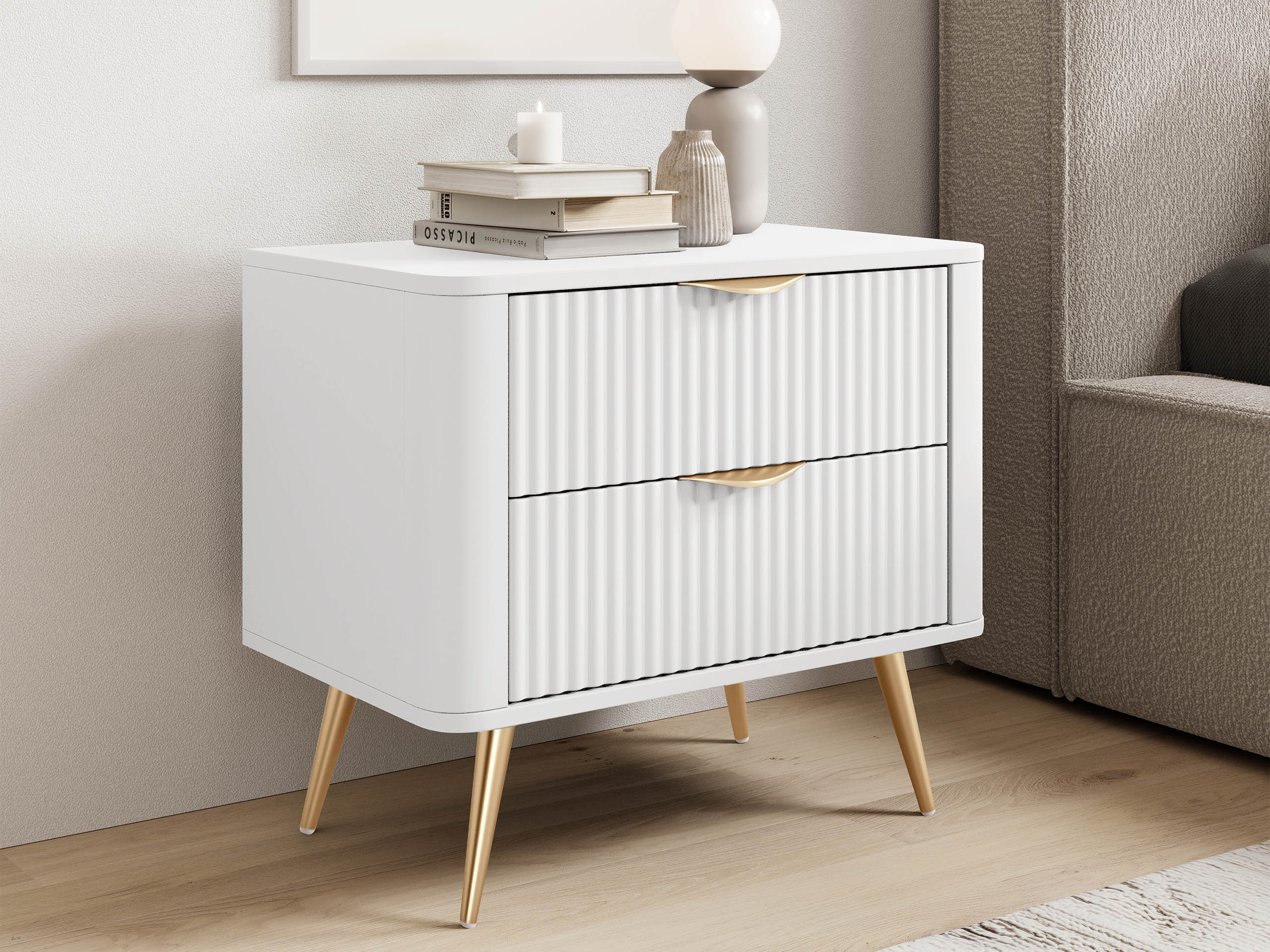 Comodino Lectum (Bianco)