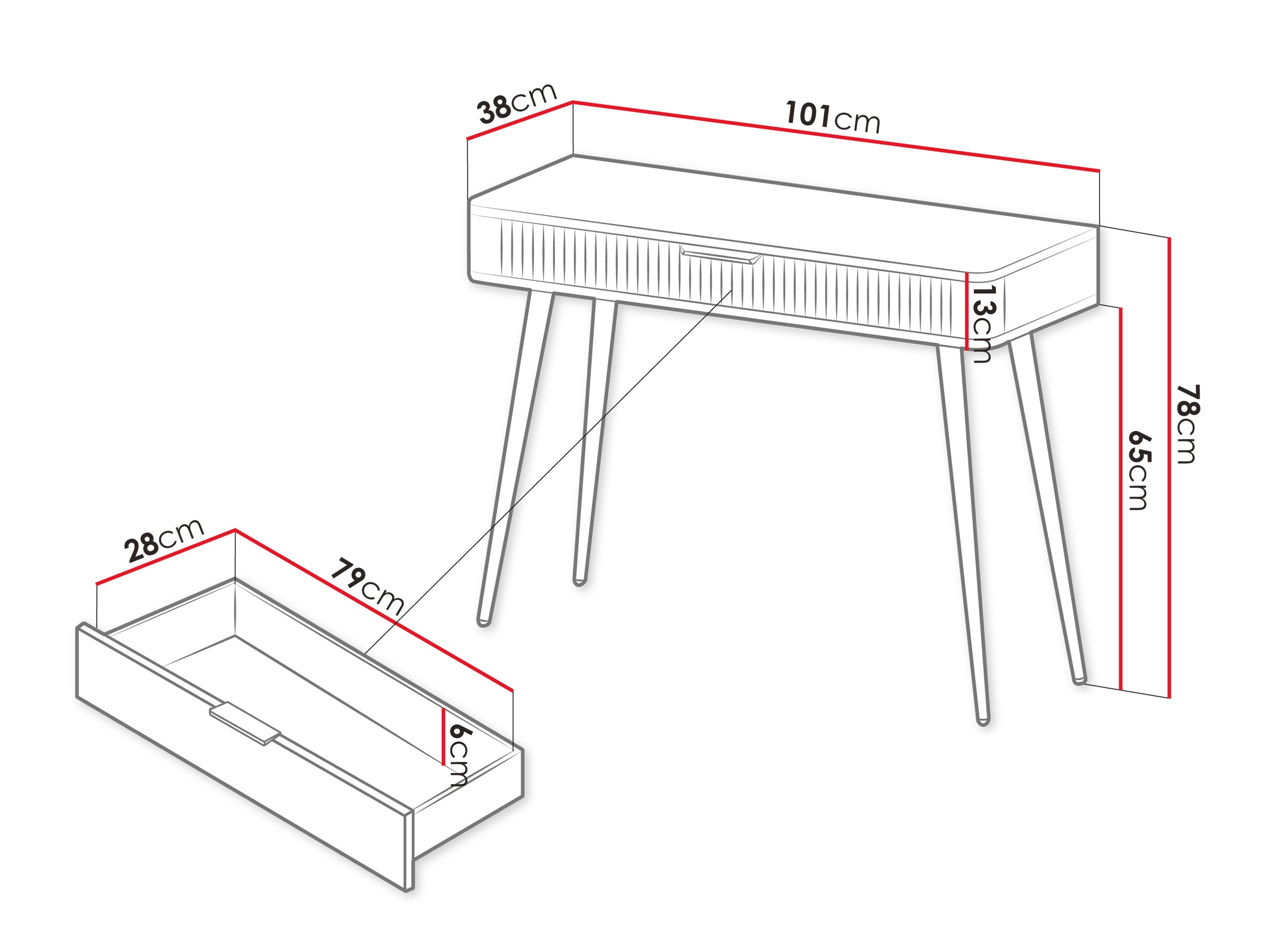 Consolle Lectum (Beige)
