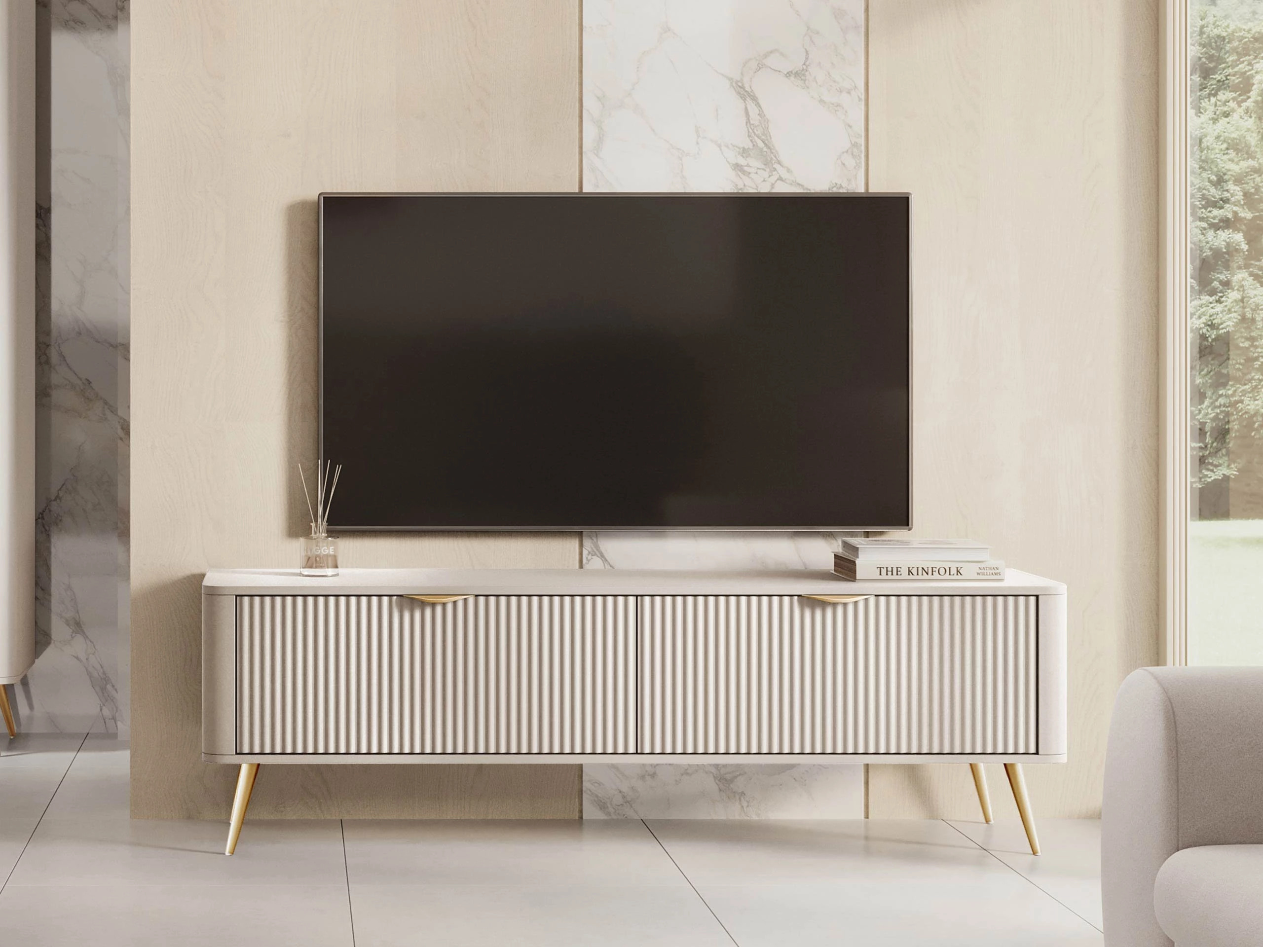 Mobile porta TV Lectum (Beige)