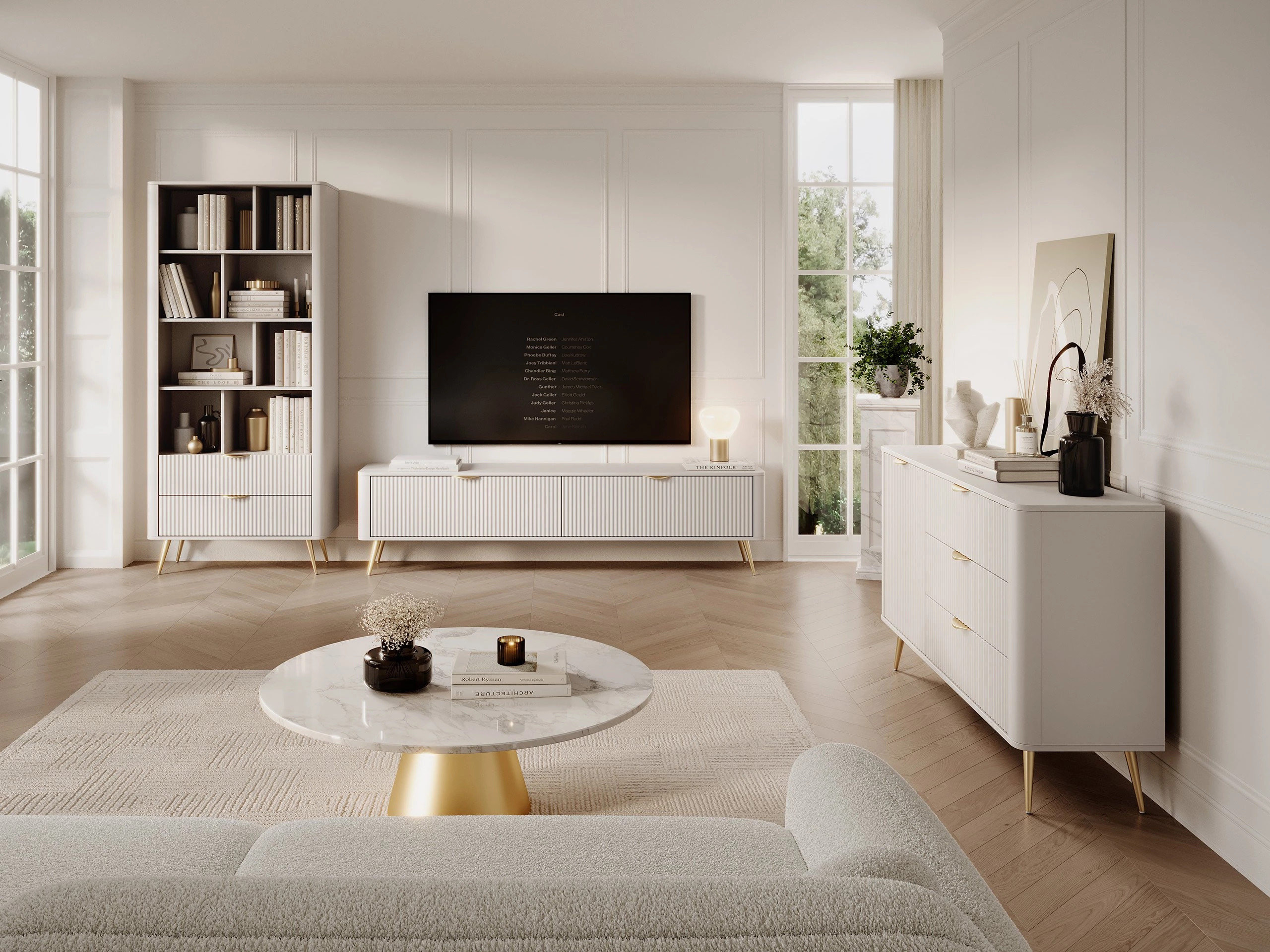 Parete attrezzata Lectum I (Beige)