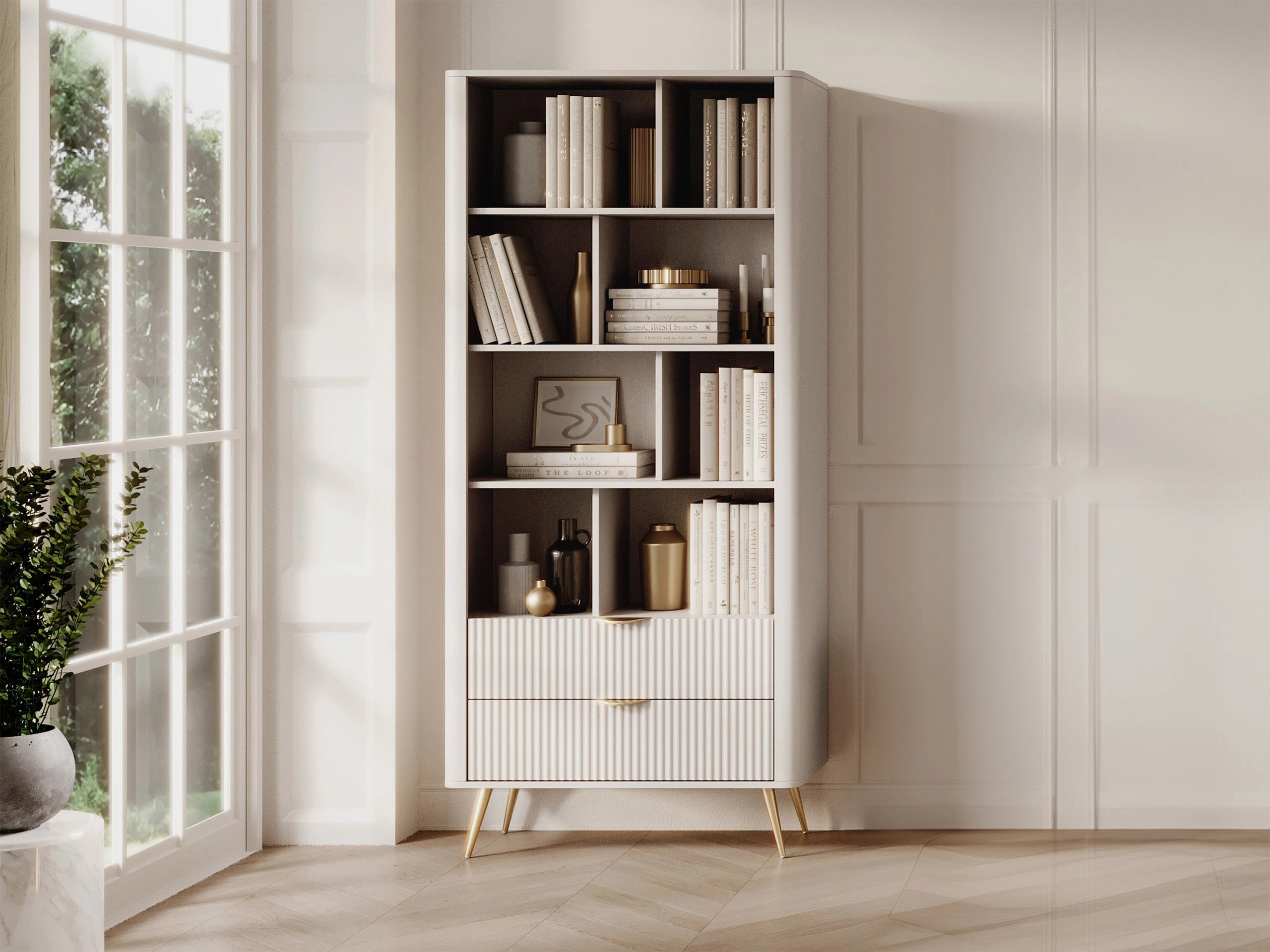 Scaffale Lectum (Beige)
