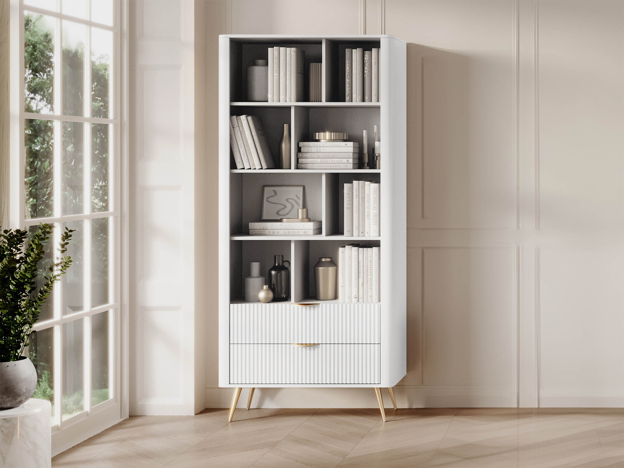 Scaffale Lectum (Bianco)