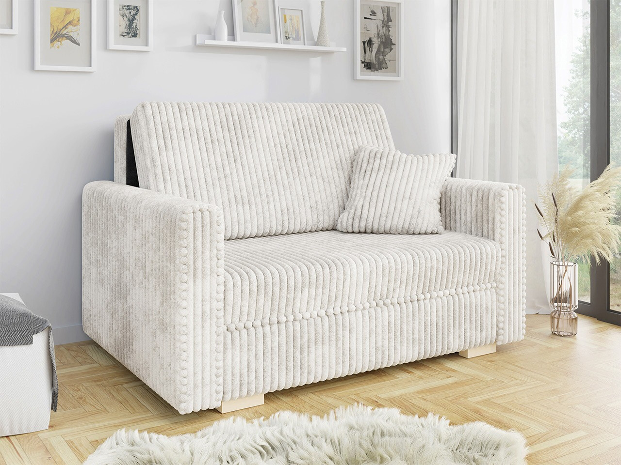 Divano letto Solrin II (Tilia 01)