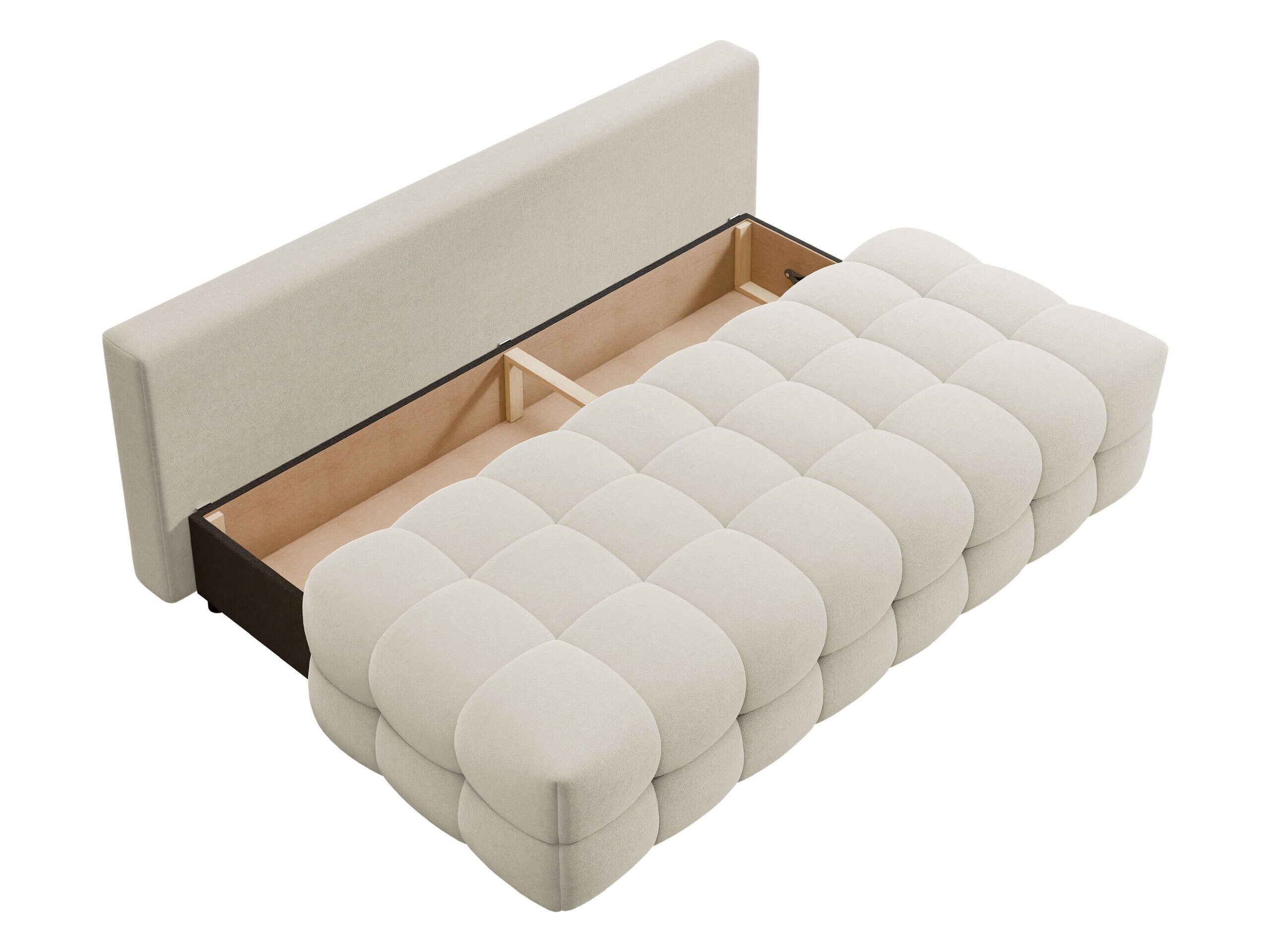Divano letto Temple 133 (Velo 621)