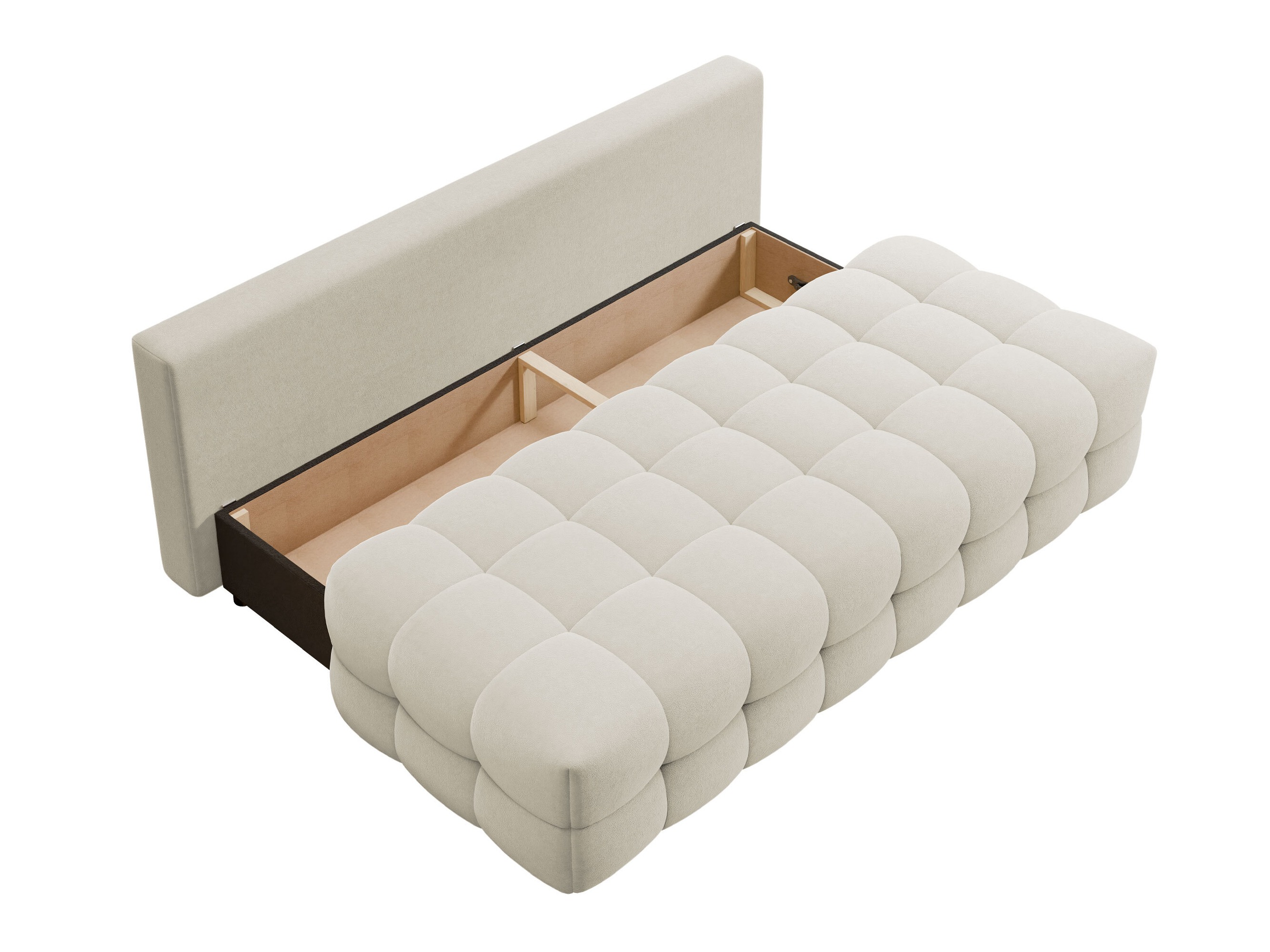 Divano letto Temple 133 (Velo 623)