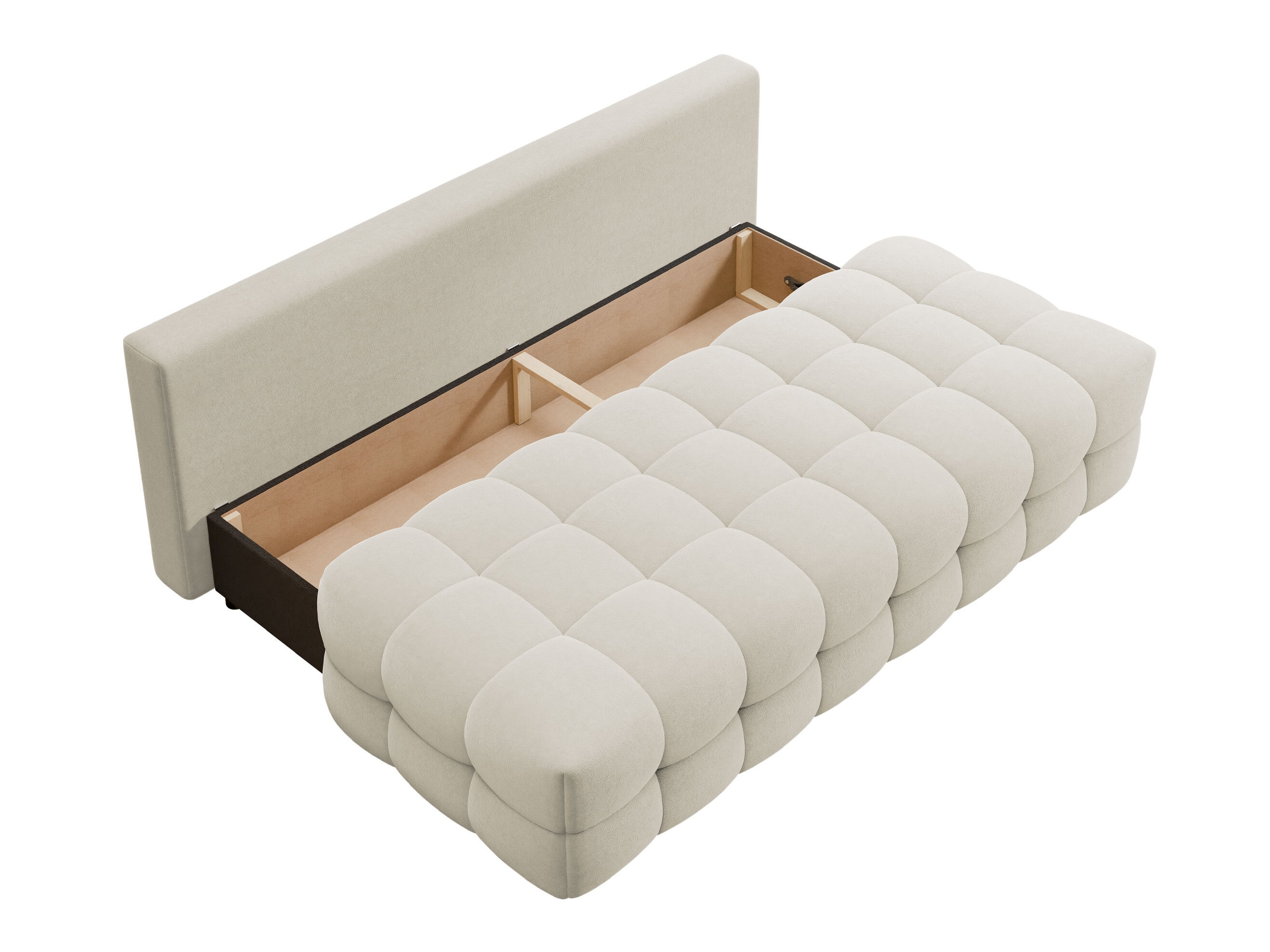 Divano letto Temple 133 (Velo 633)