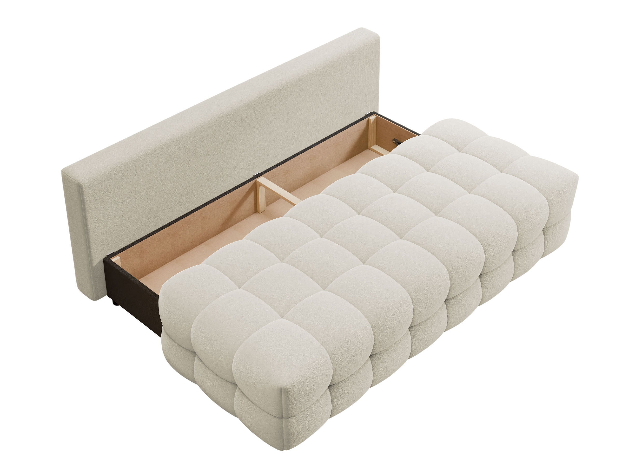 Divano letto Temple 133 (Velo 635)