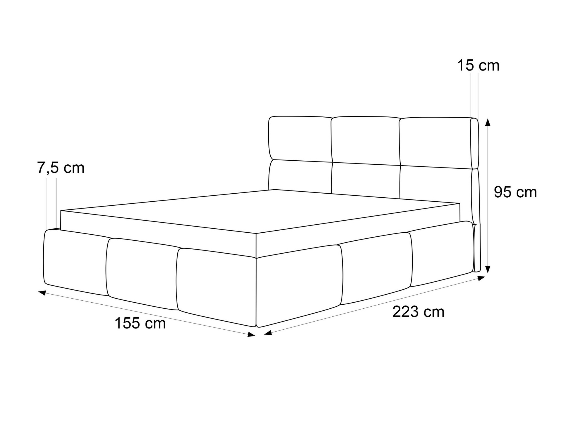 Letto SL5461 con un piccolo difetto