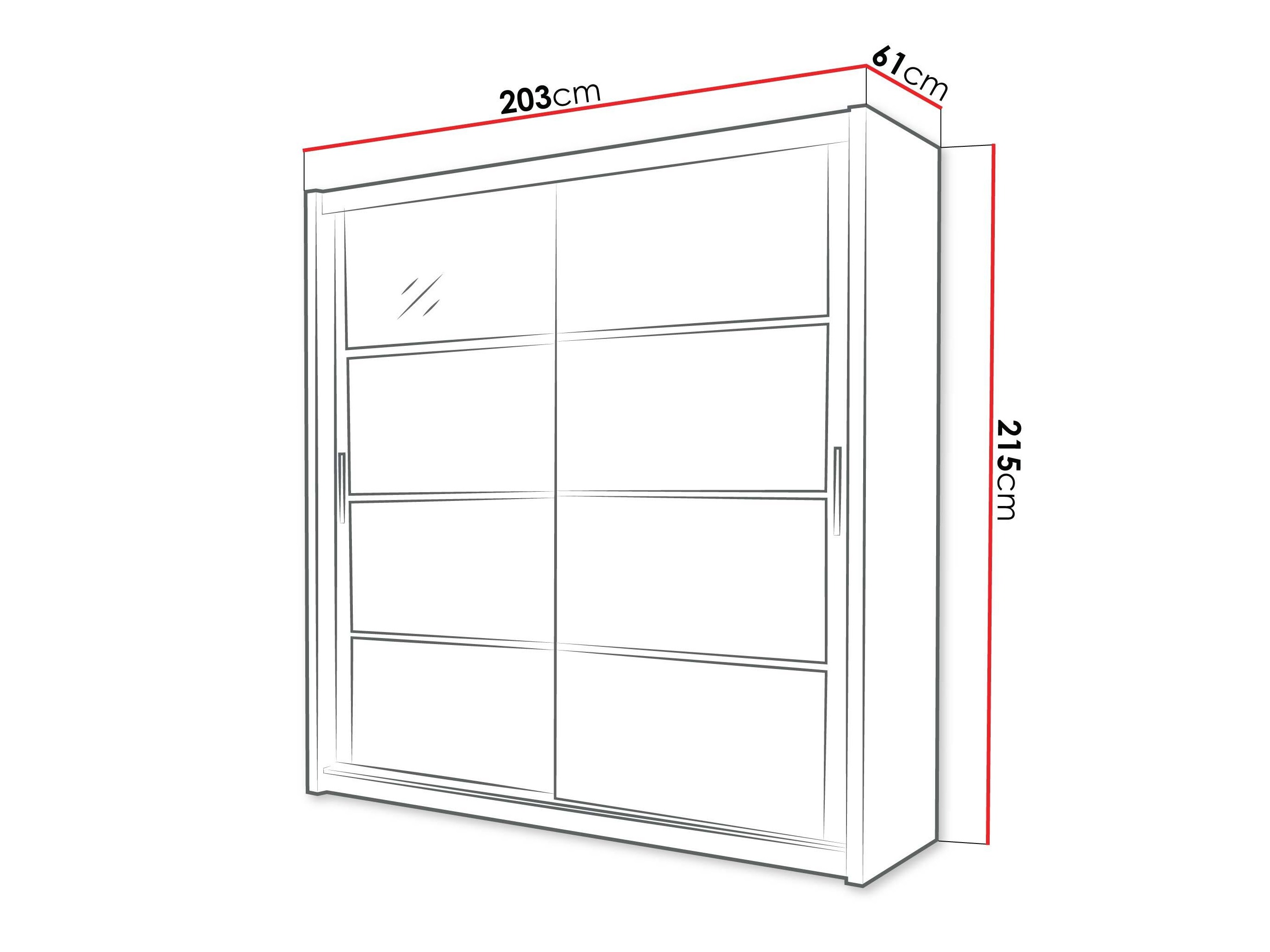 Armadio Honolulu 201 (Nero)