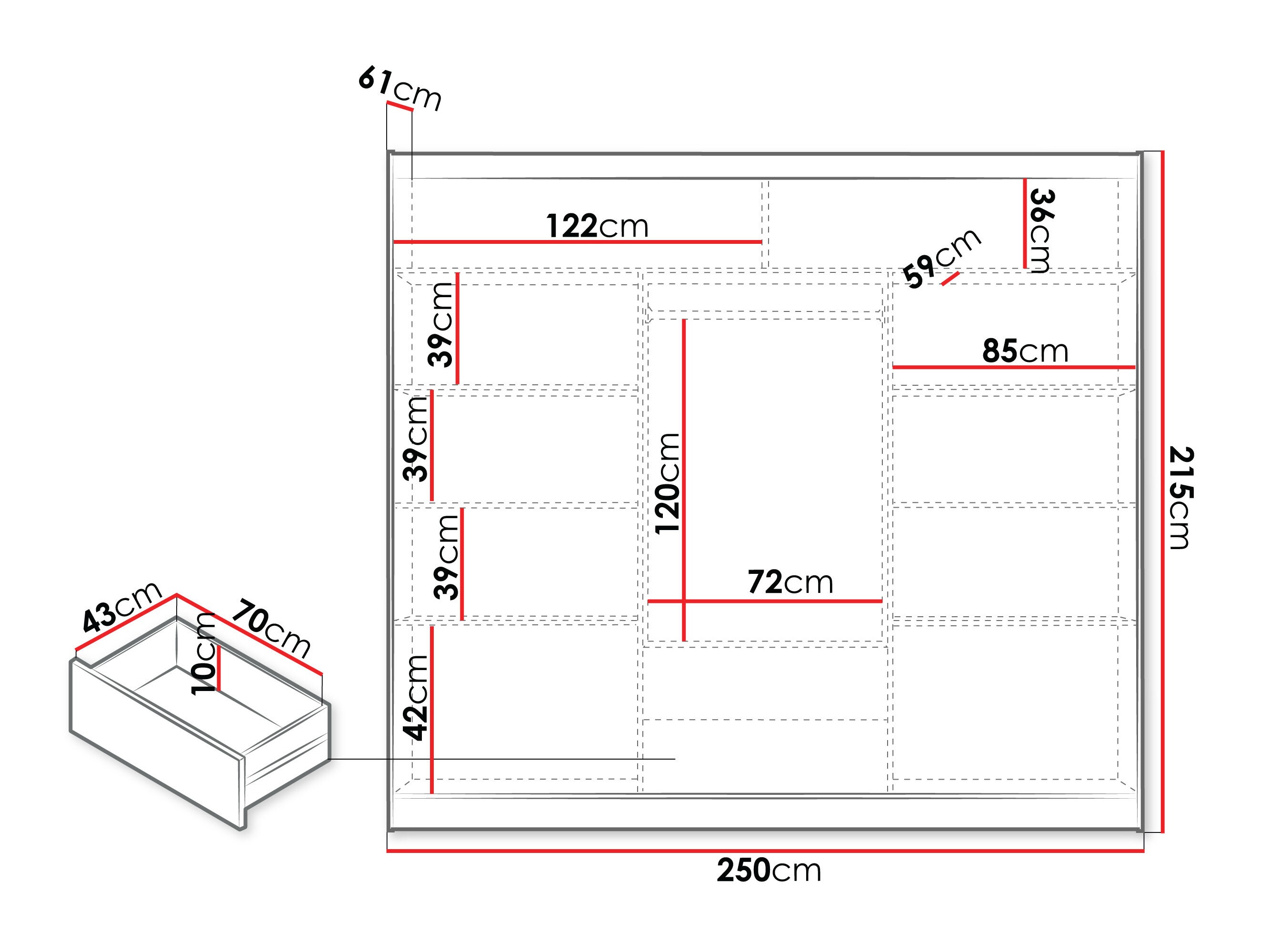 Armadio Honolulu 234