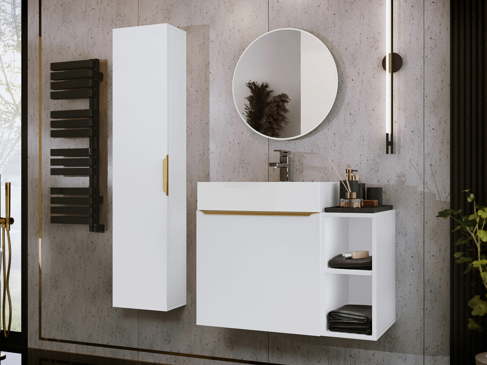 Mobiletto del bagno Comfivo Unitas