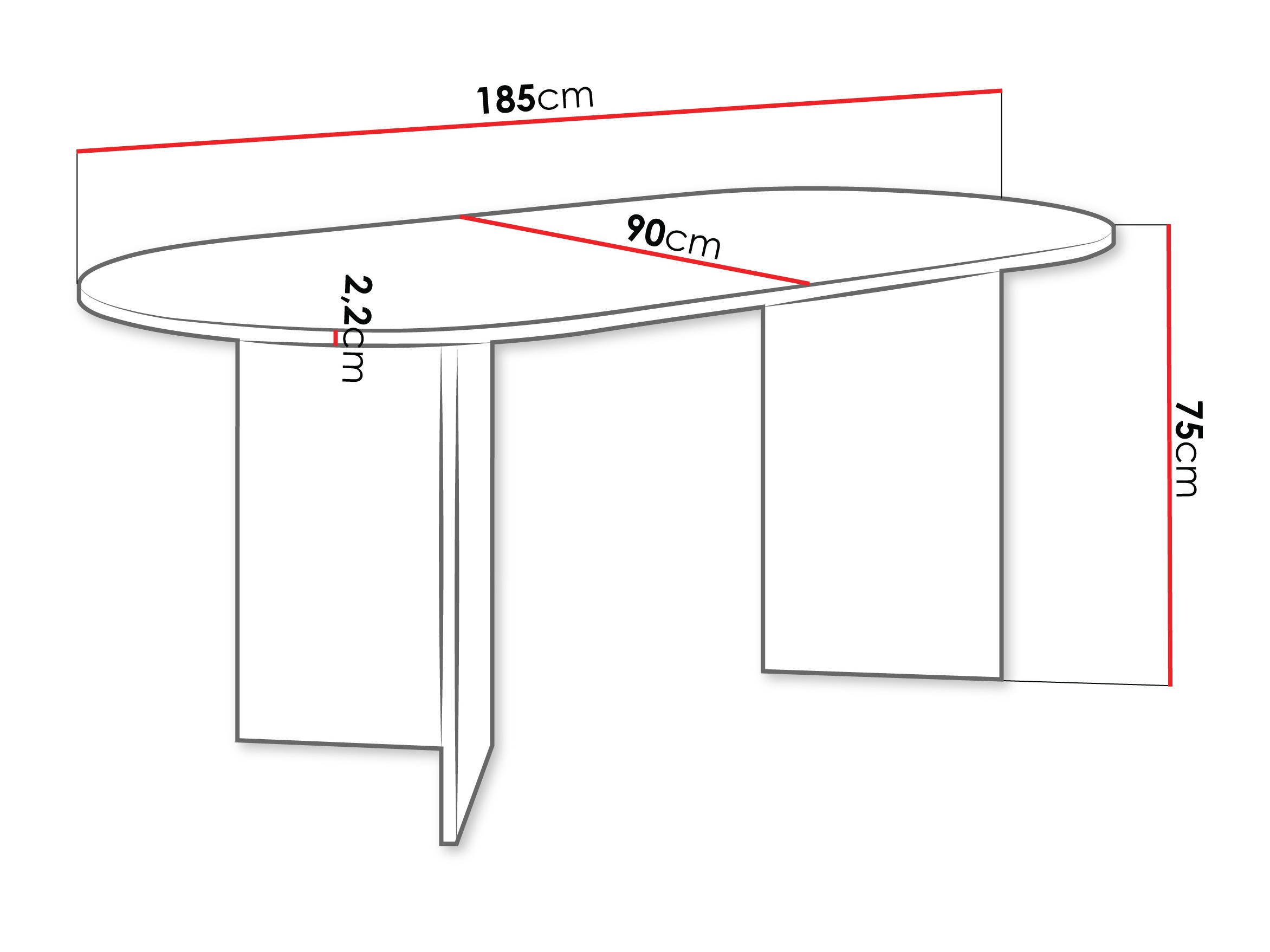 Tavolo Comfivo 508 (Noce)