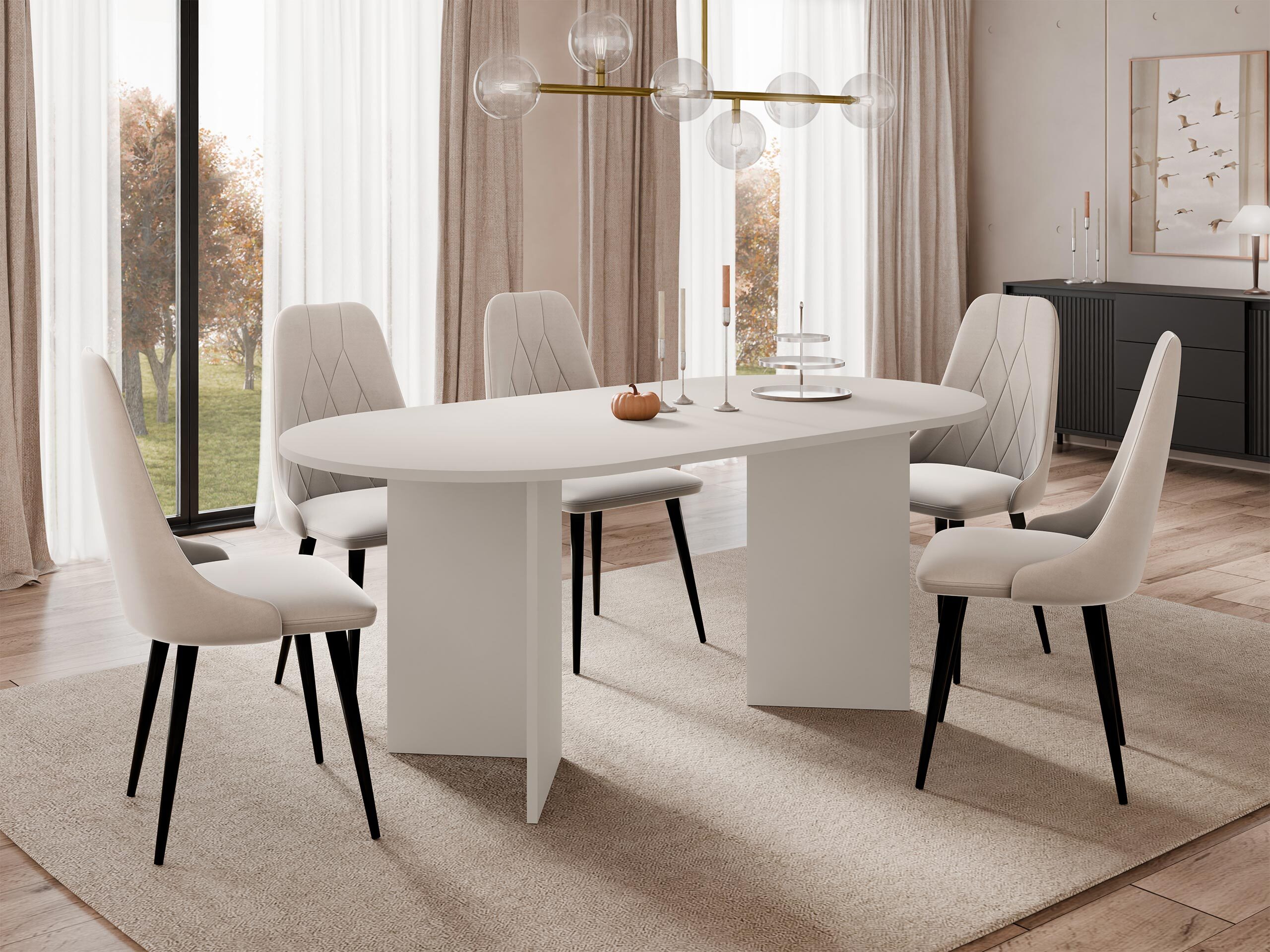 Tavolo Comfivo Fungus (Beige)